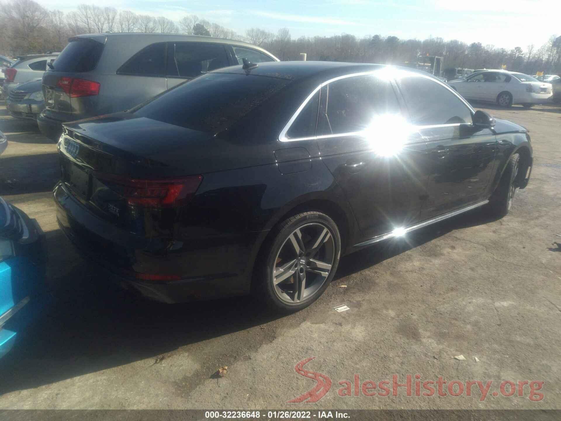 WAUENAF4XJN007188 2018 AUDI A4