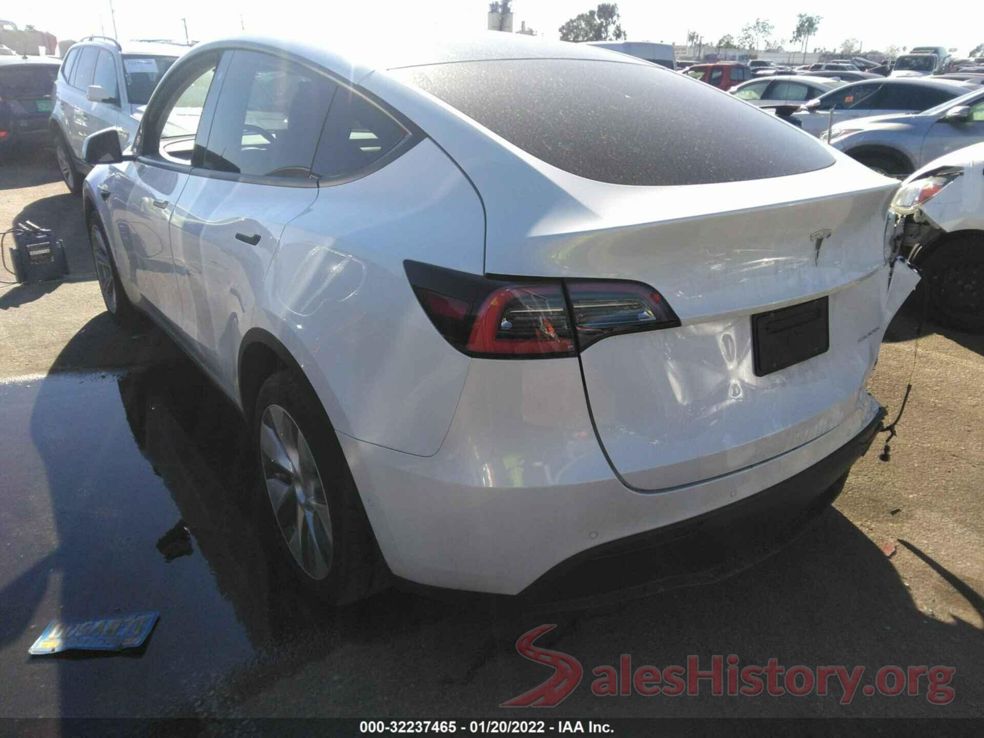 5YJYGDEE2MF061190 2021 TESLA MODEL Y