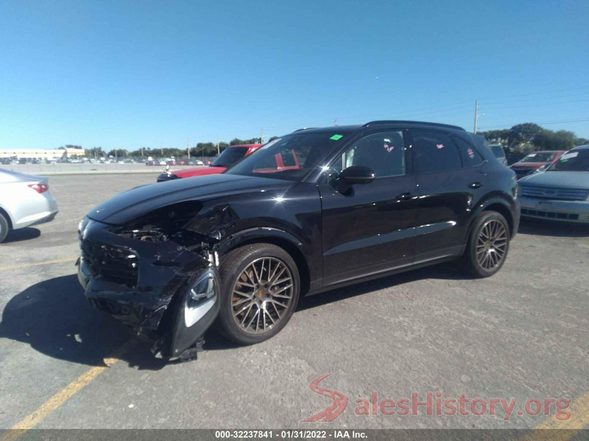 WP1AA2AY5NDA00740 2022 PORSCHE CAYENNE