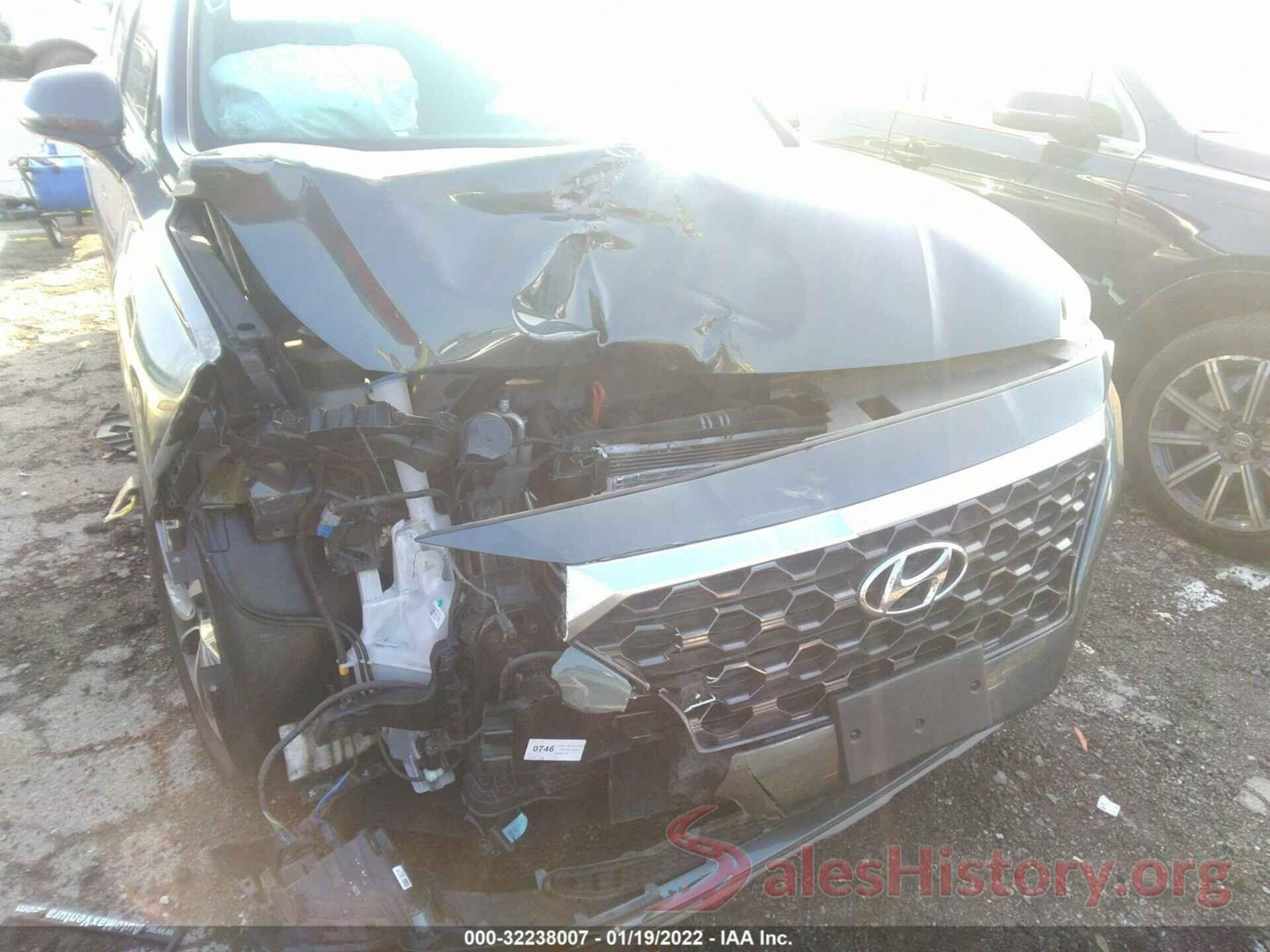 5NMS5CADXKH039663 2019 HYUNDAI SANTA FE