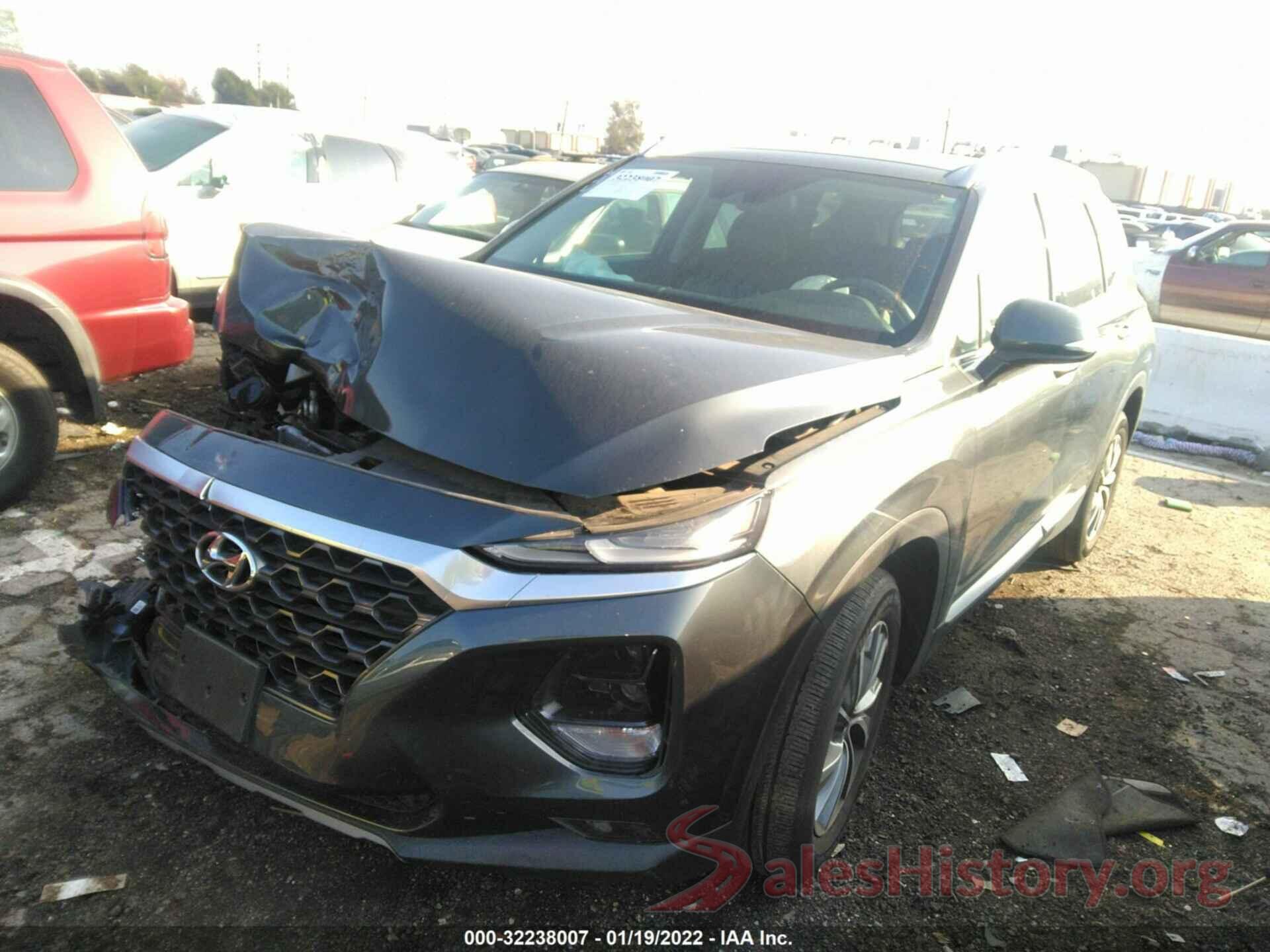 5NMS5CADXKH039663 2019 HYUNDAI SANTA FE