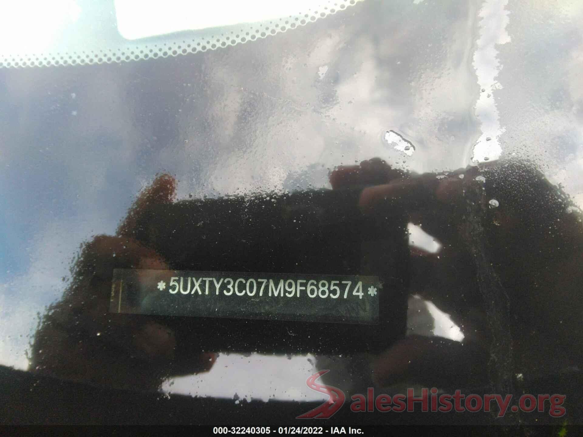 5UXTY3C07M9F68574 2021 BMW X3