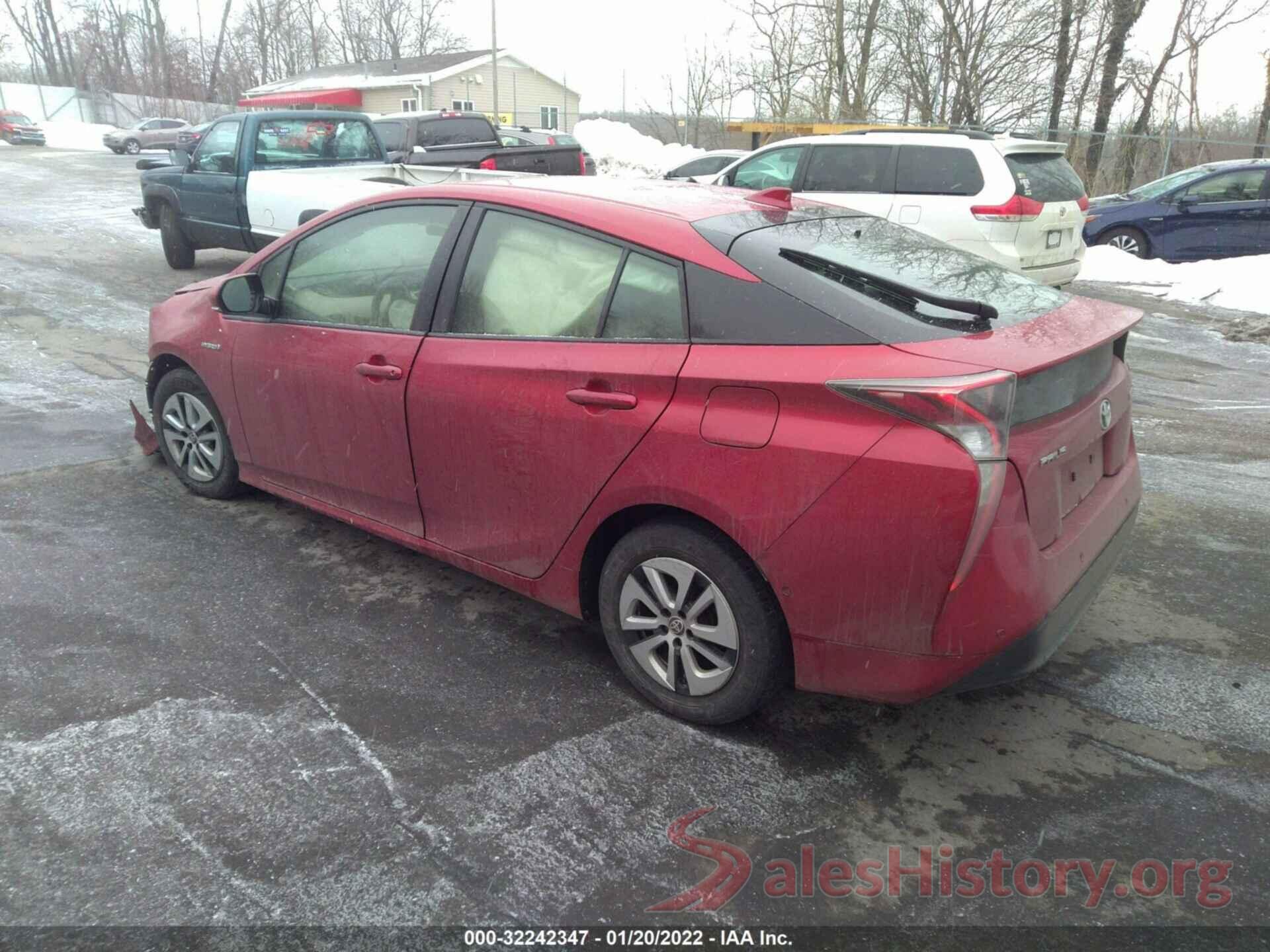 JTDKBRFU7J3070273 2018 TOYOTA PRIUS