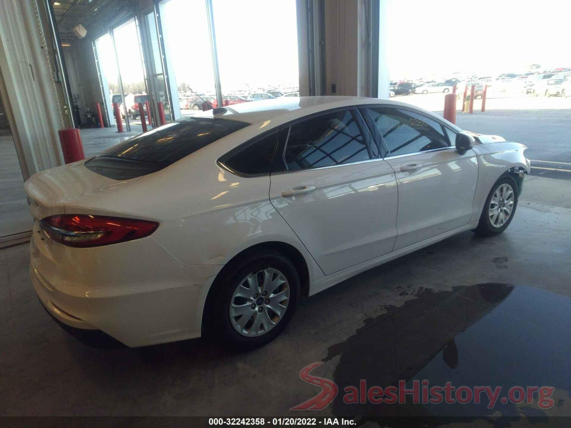 3FA6P0G73KR103527 2019 FORD FUSION