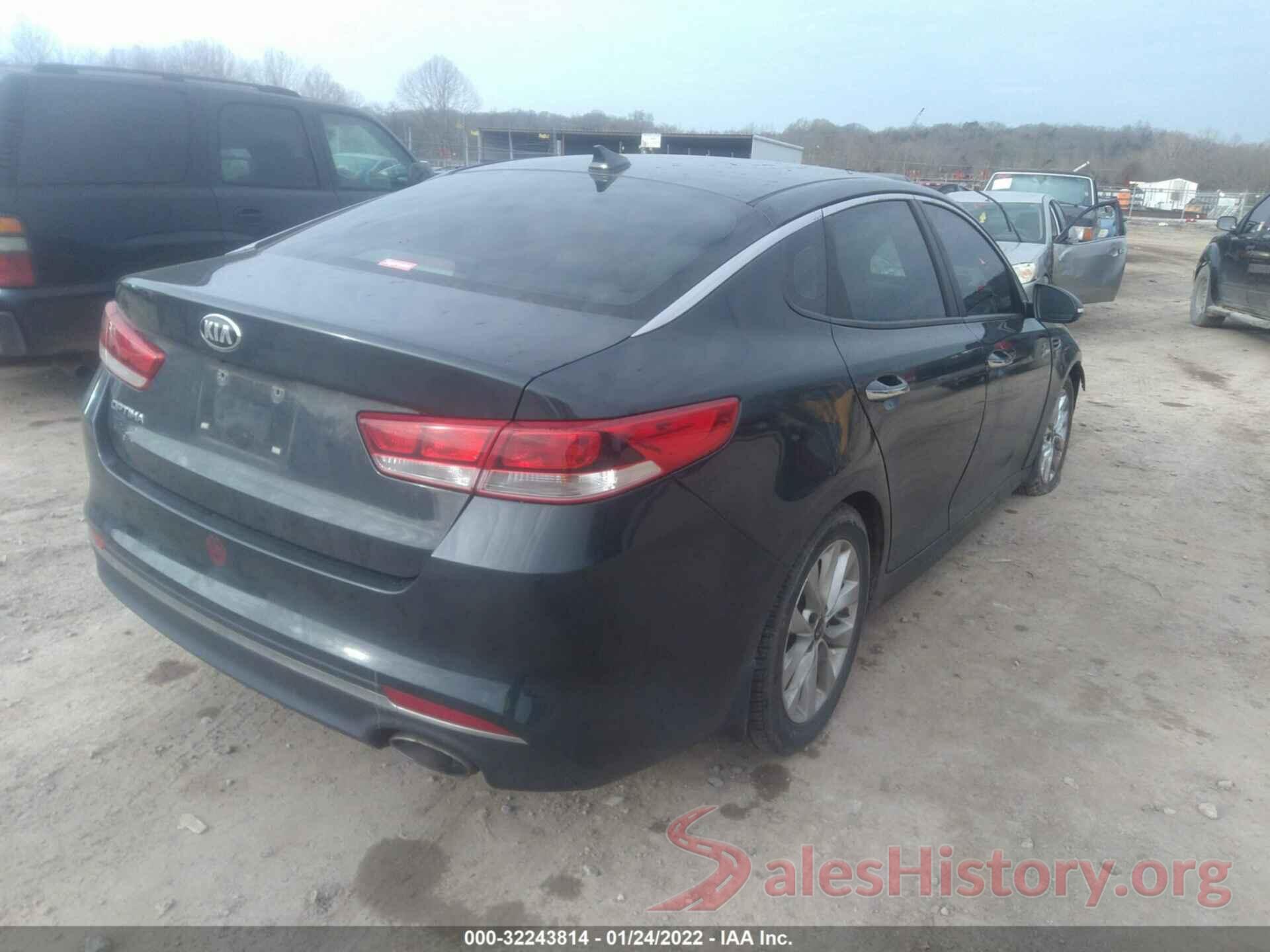 5XXGT4L35GG037086 2016 KIA OPTIMA