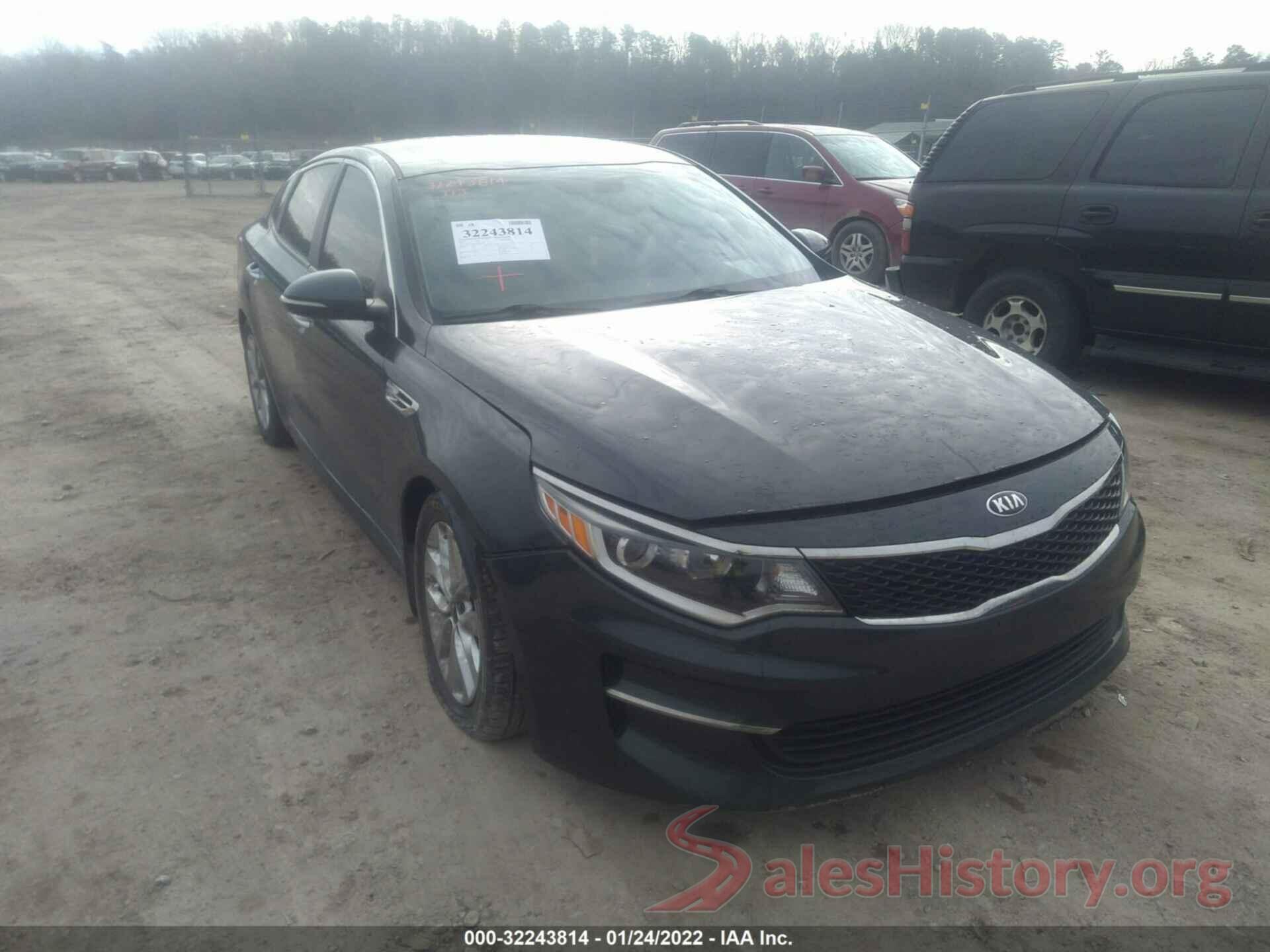 5XXGT4L35GG037086 2016 KIA OPTIMA