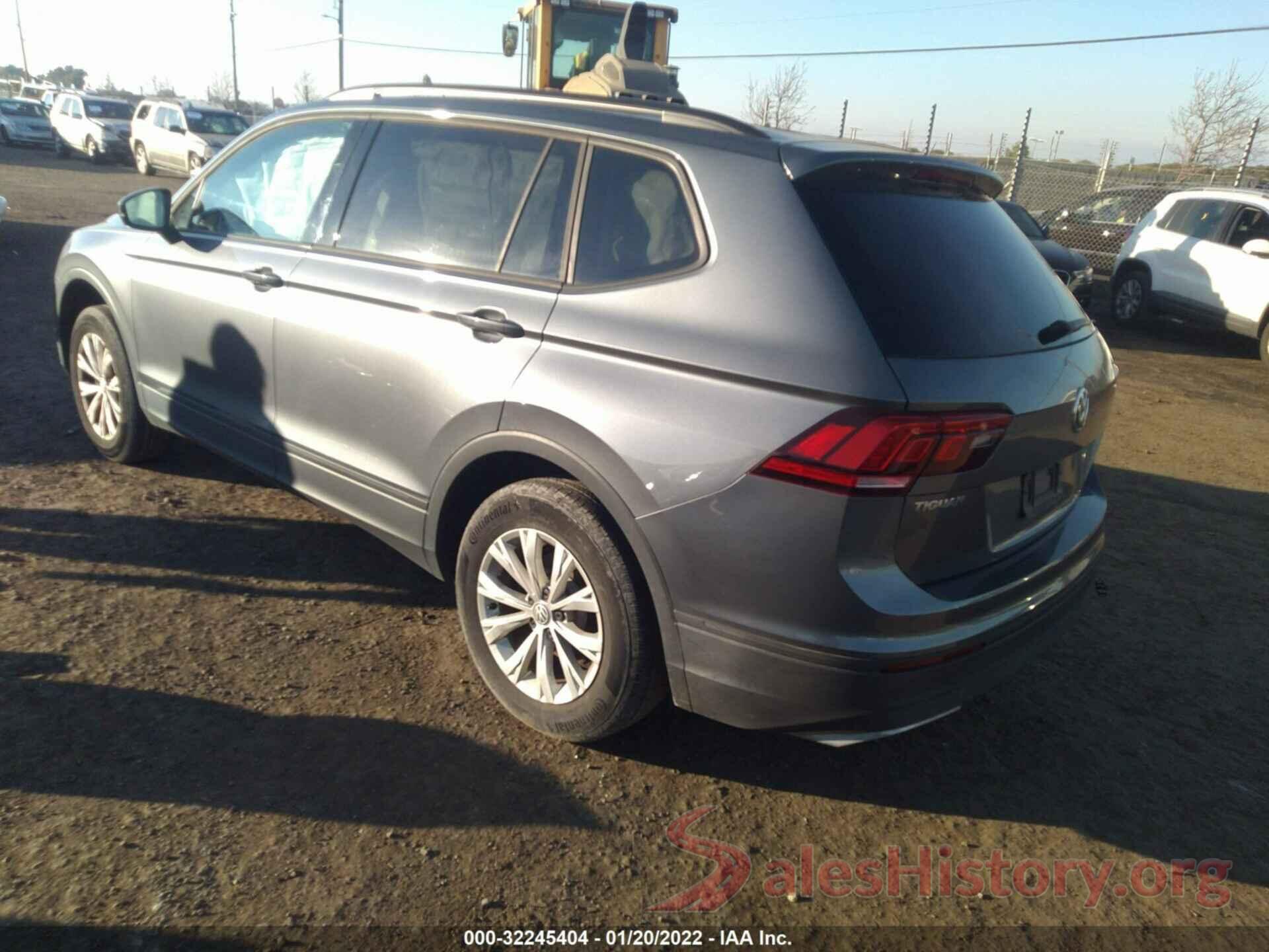 3VV0B7AXXKM042661 2019 VOLKSWAGEN TIGUAN