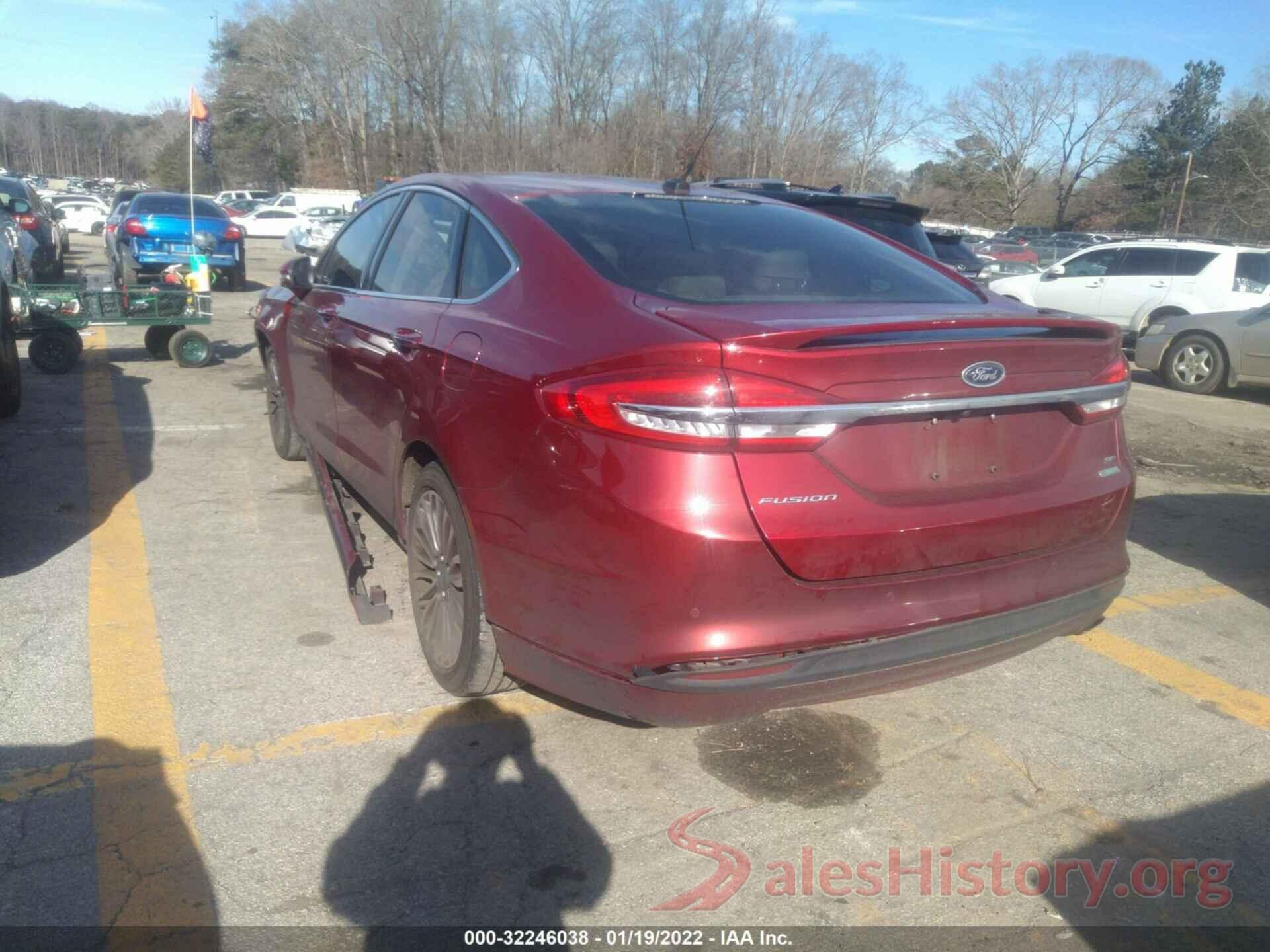 3FA6P0HD3JR200066 2018 FORD FUSION