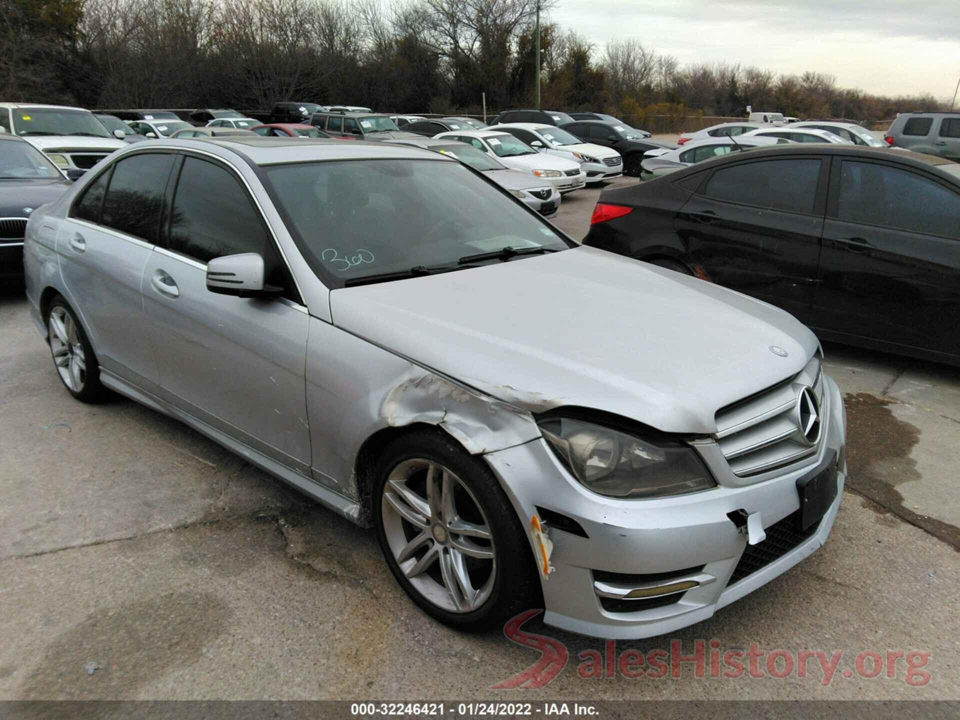 WDDGF4HB3DR269059 2013 MERCEDES-BENZ C-CLASS