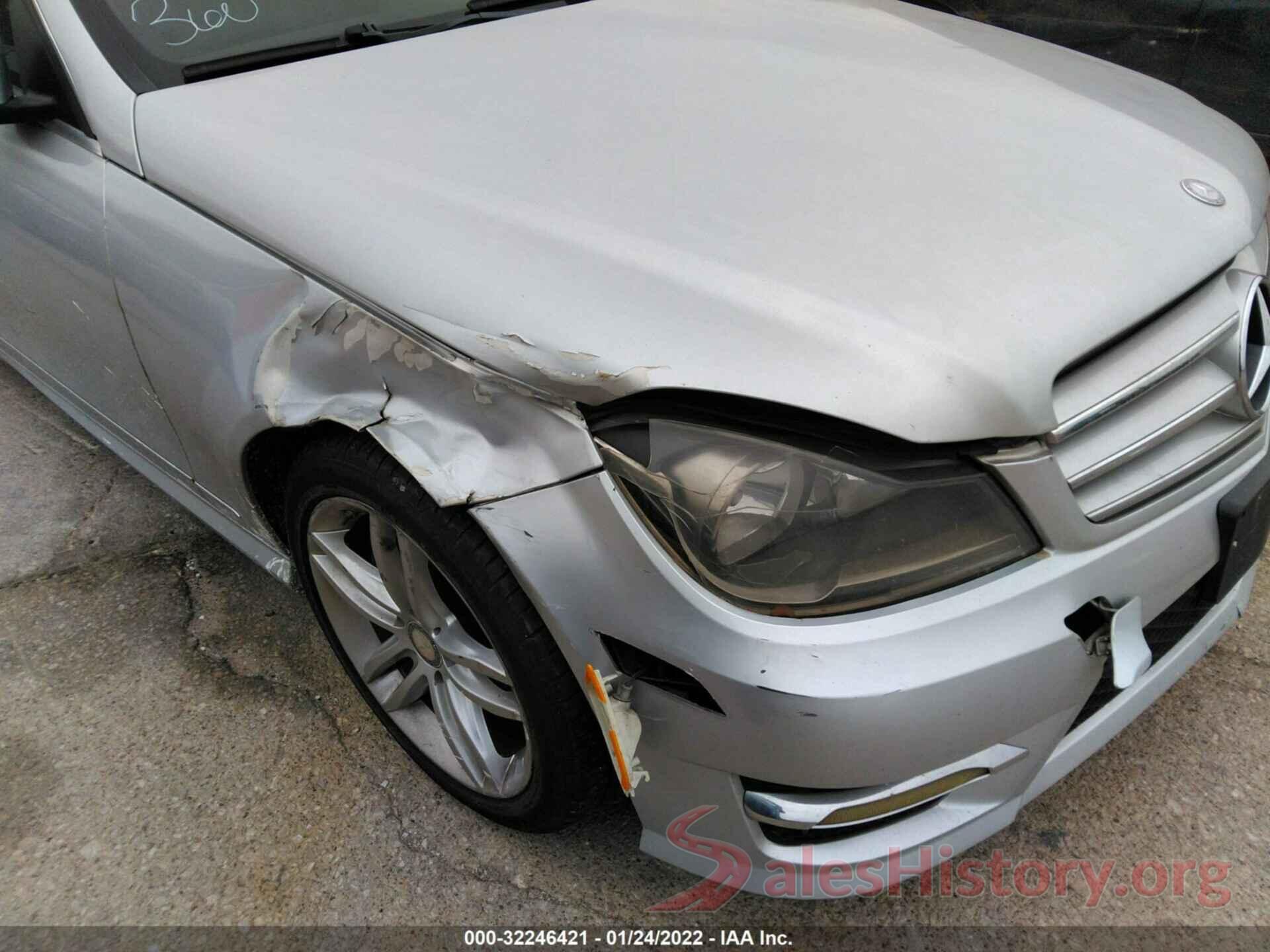 WDDGF4HB3DR269059 2013 MERCEDES-BENZ C-CLASS