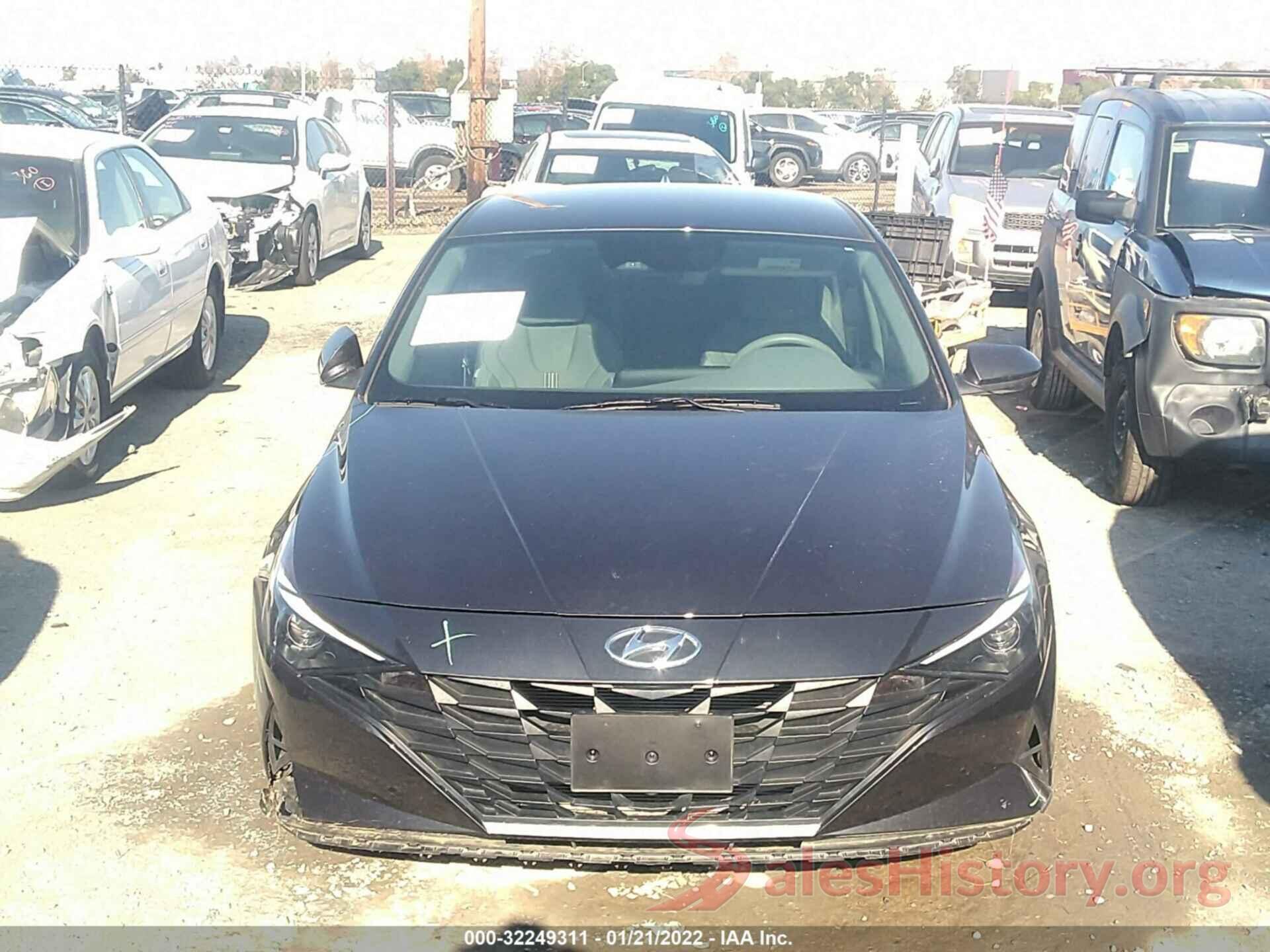 5NPLM4AG1MH043419 2021 HYUNDAI ELANTRA