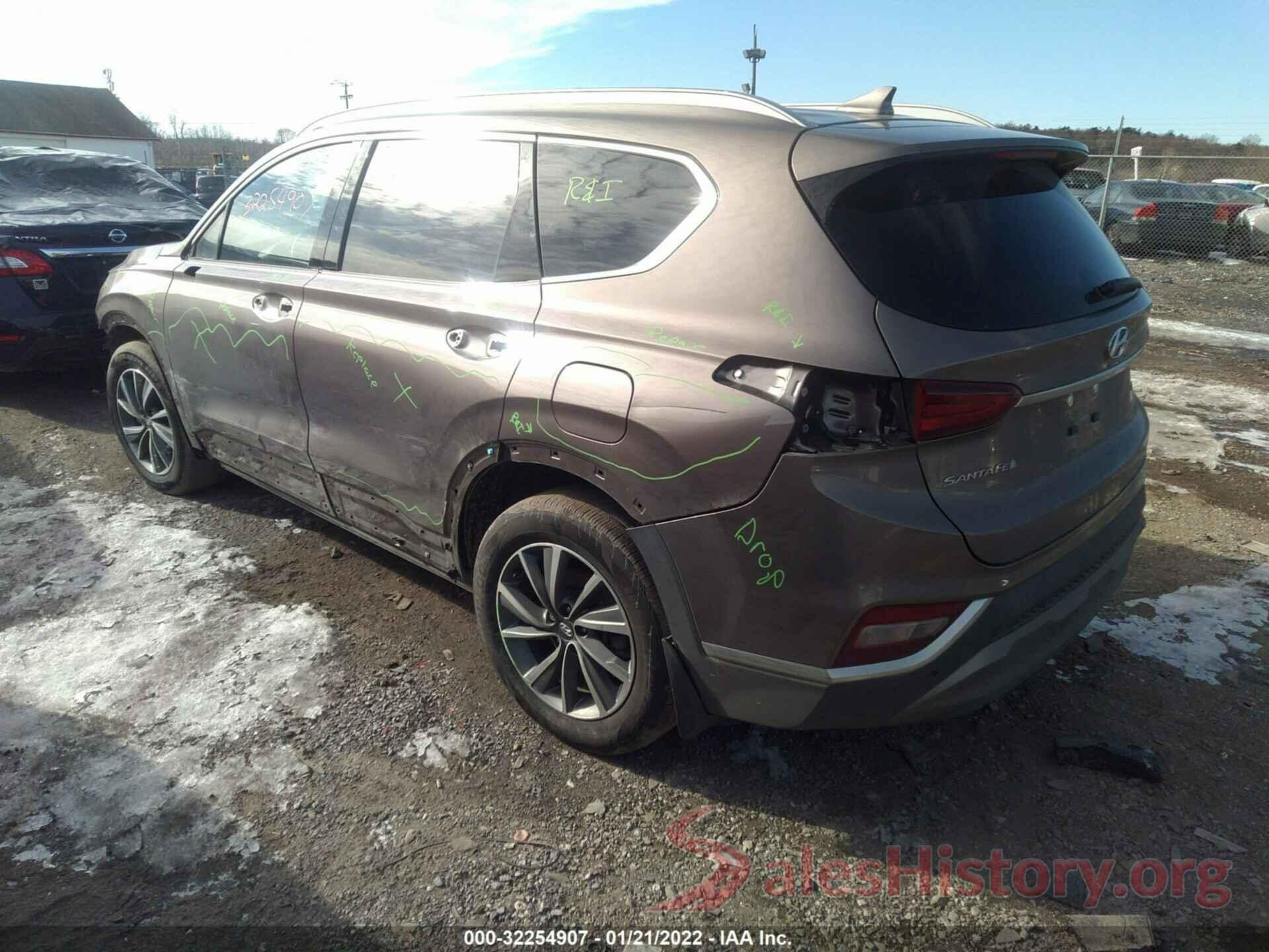 5NMS3CAD5LH265553 2020 HYUNDAI SANTA FE