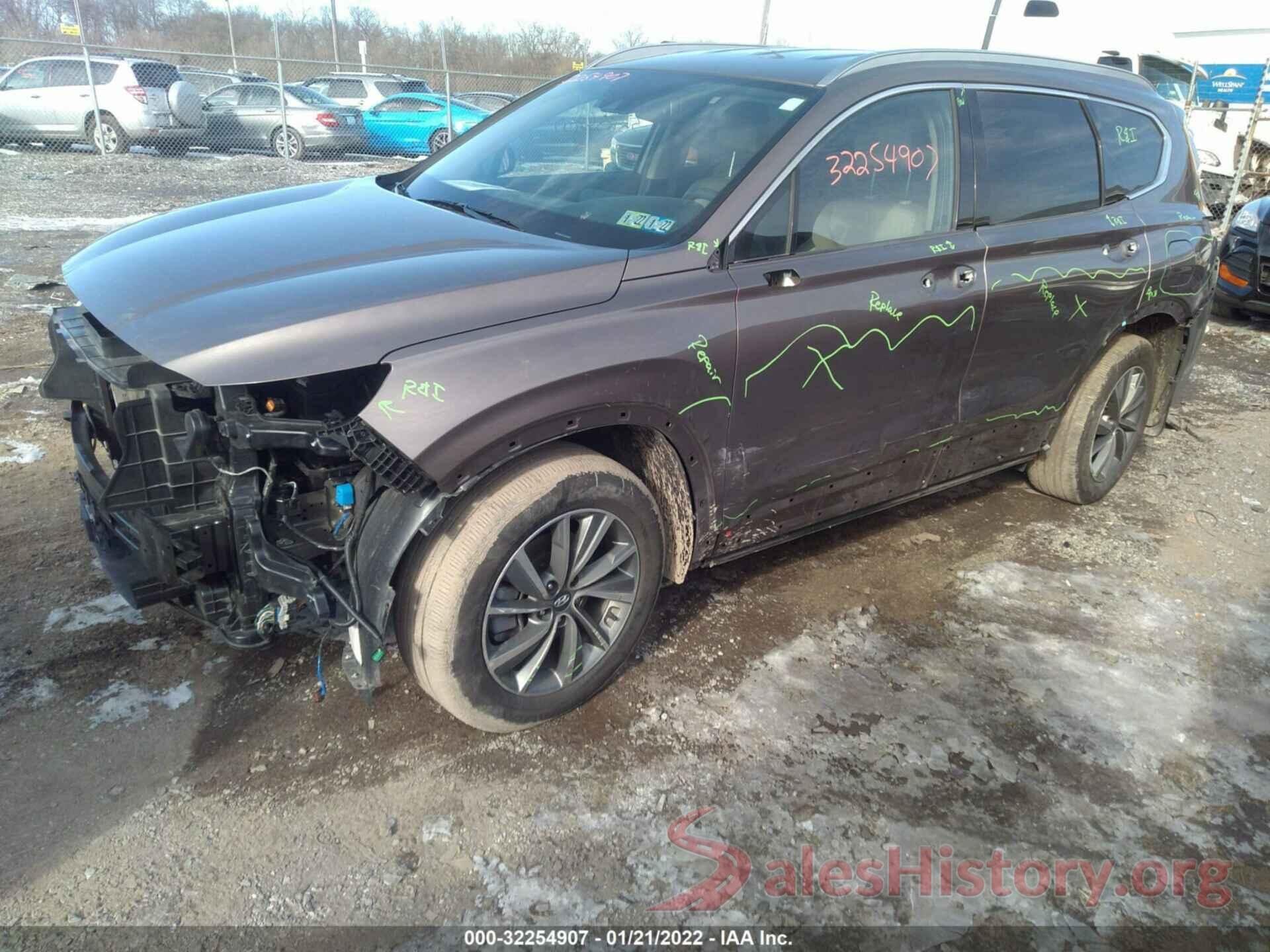 5NMS3CAD5LH265553 2020 HYUNDAI SANTA FE