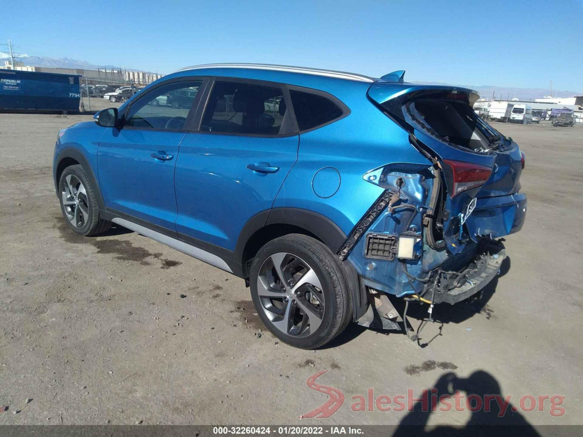 KM8J3CAL5JU734113 2018 HYUNDAI TUCSON