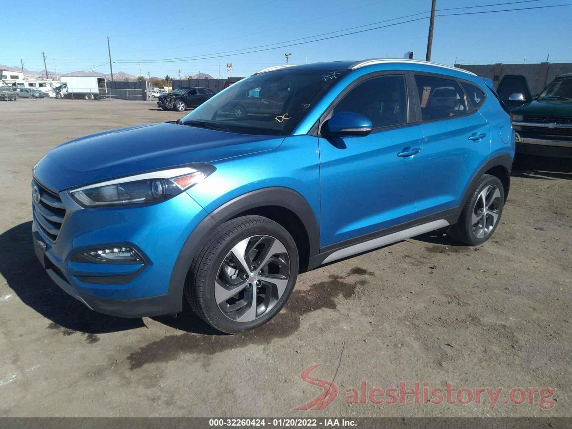 KM8J3CAL5JU734113 2018 HYUNDAI TUCSON