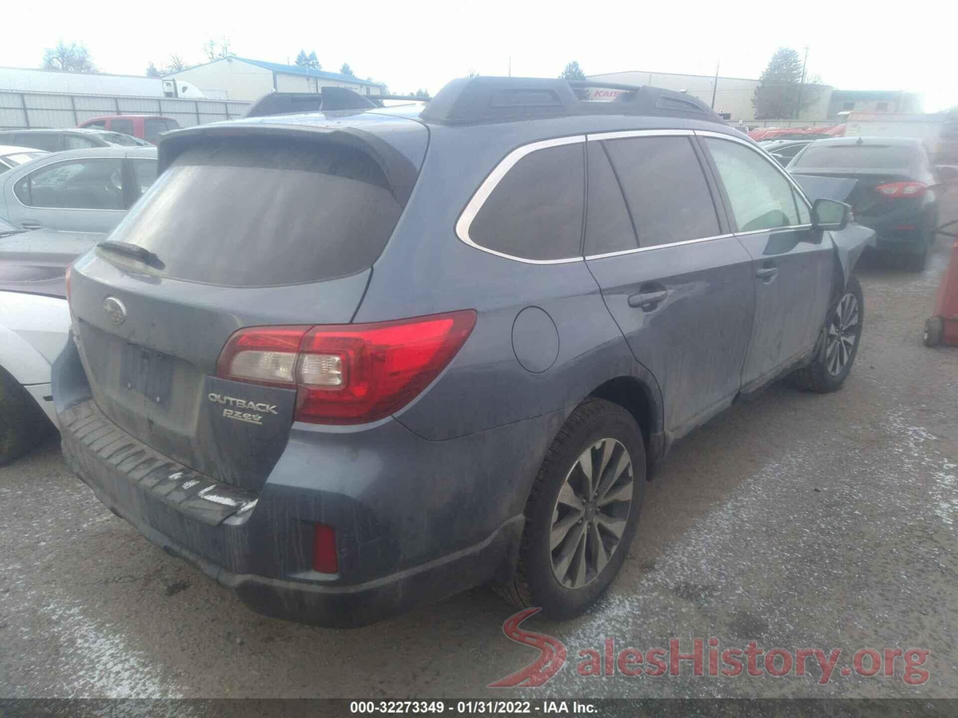 4S4BSANC7G3293296 2016 SUBARU OUTBACK