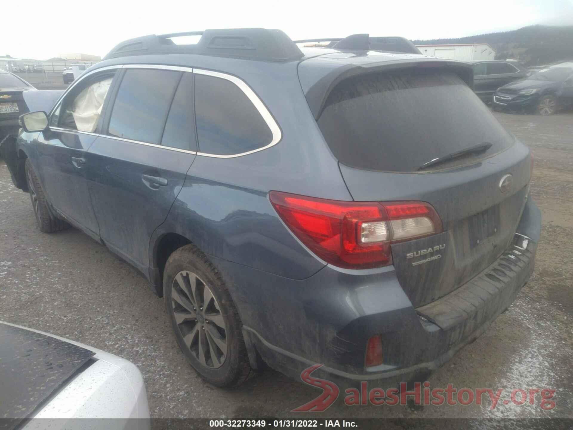 4S4BSANC7G3293296 2016 SUBARU OUTBACK