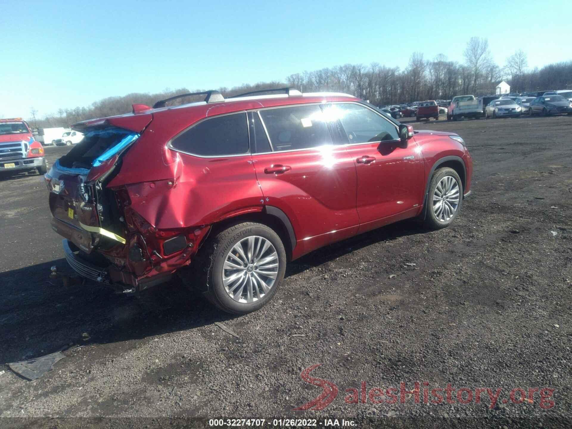 5TDEBRCH2MS054912 2021 TOYOTA HIGHLANDER