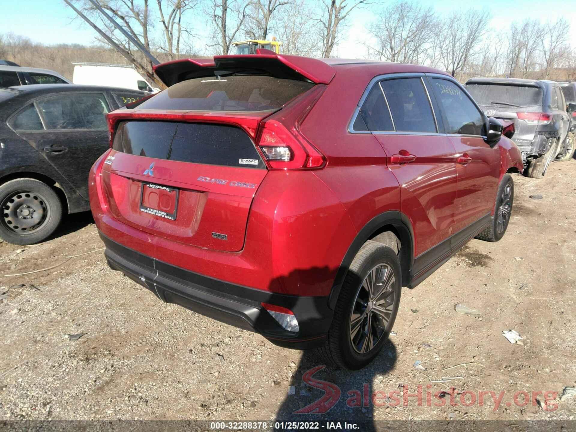 JA4AT4AAXKZ029492 2019 MITSUBISHI ECLIPSE CROSS