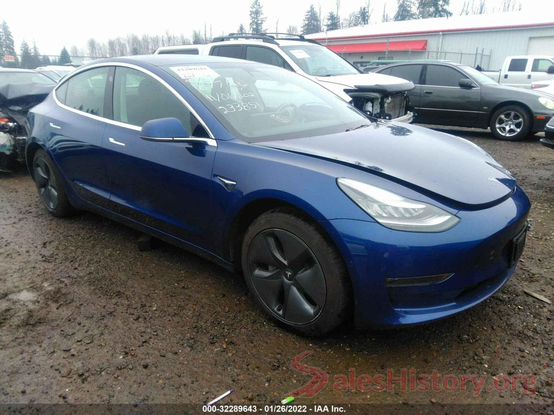 5YJ3E1EB9KF496550 2019 TESLA MODEL 3