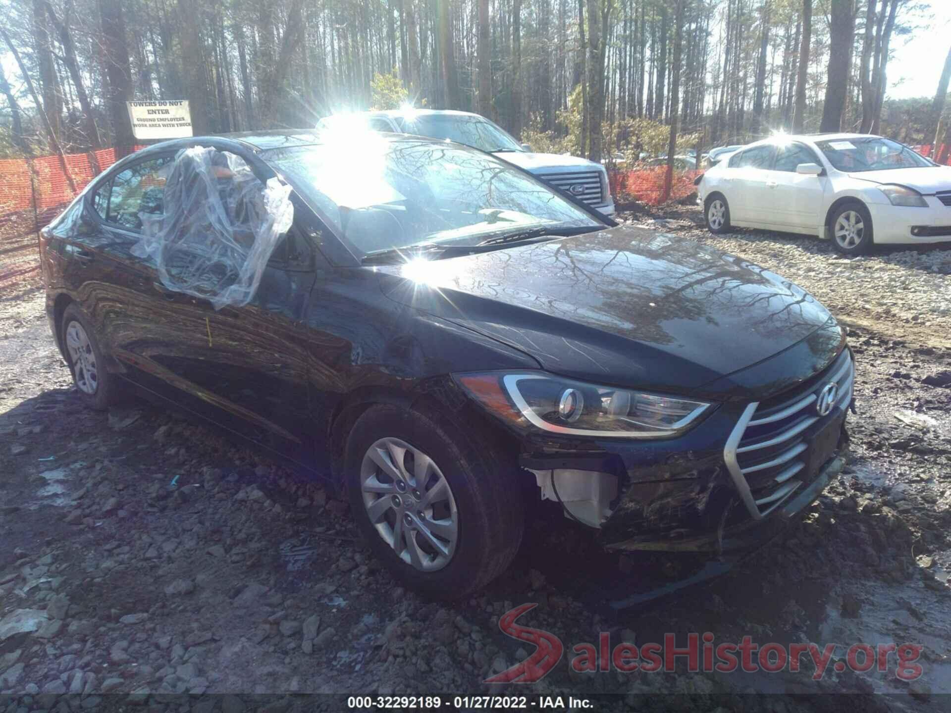 KMHD74LF7HU174720 2017 HYUNDAI ELANTRA