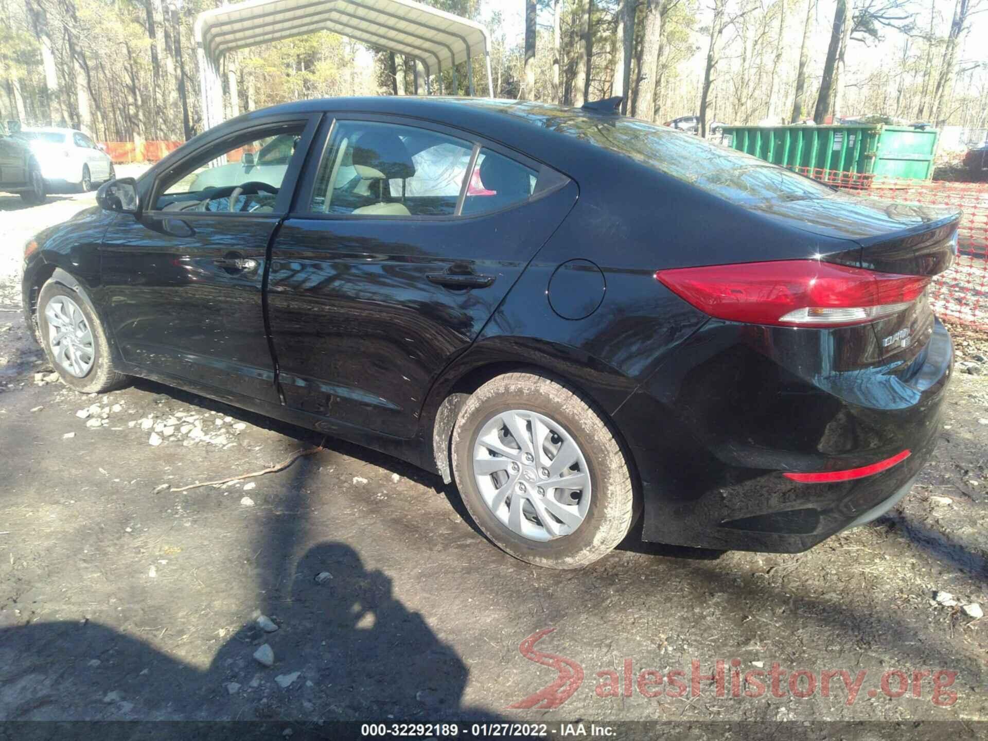 KMHD74LF7HU174720 2017 HYUNDAI ELANTRA