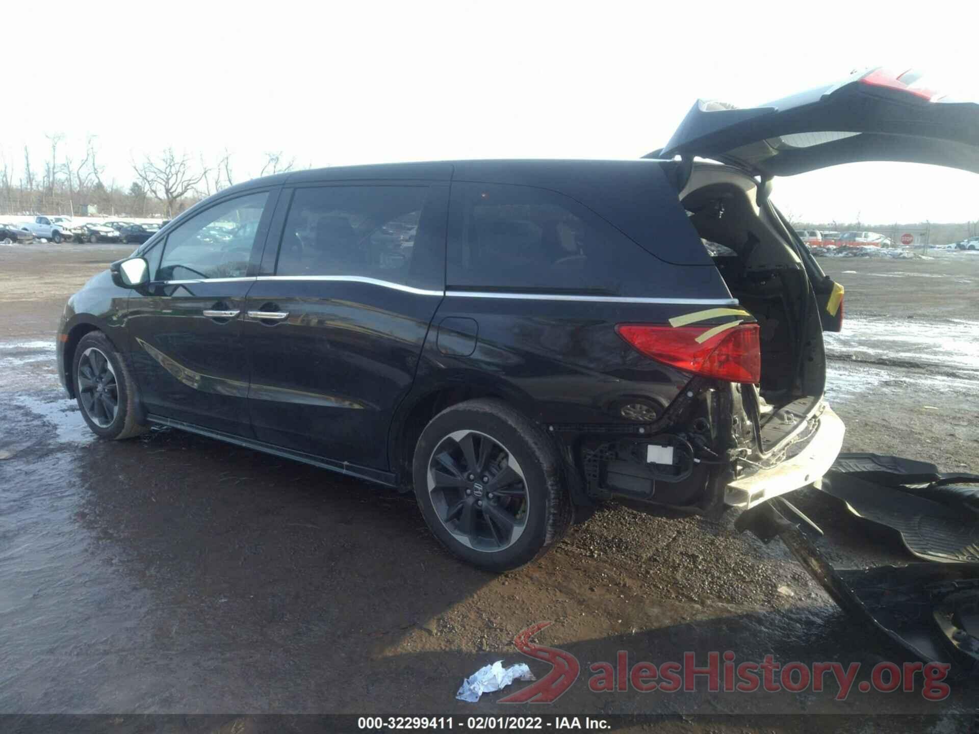 5FNRL6H93NB016433 2022 HONDA ODYSSEY