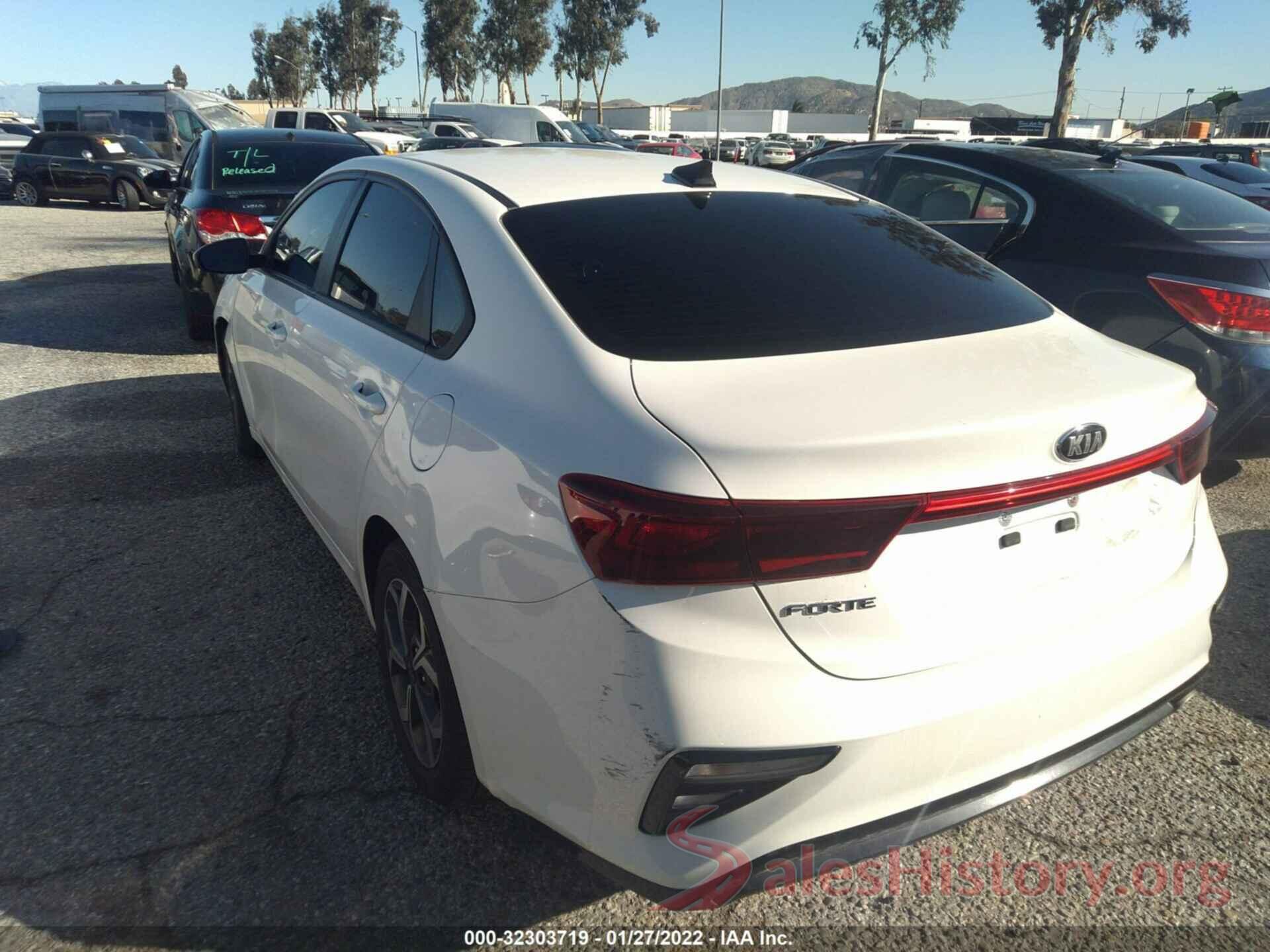 3KPF24AD2LE150863 2020 KIA FORTE