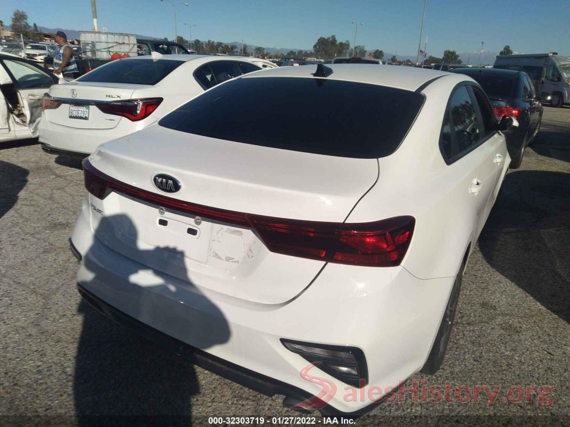 3KPF24AD2LE150863 2020 KIA FORTE