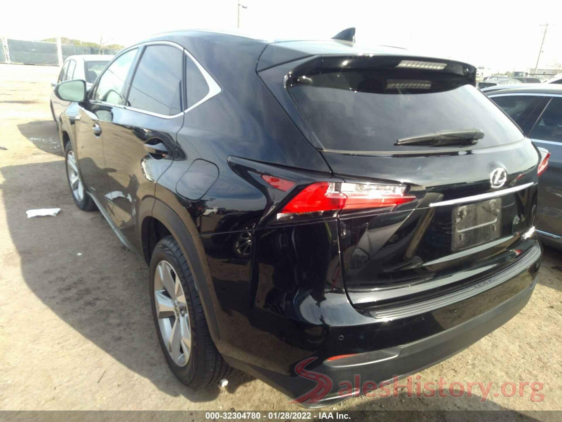 JTJYARBZ8H2056037 2017 LEXUS NX