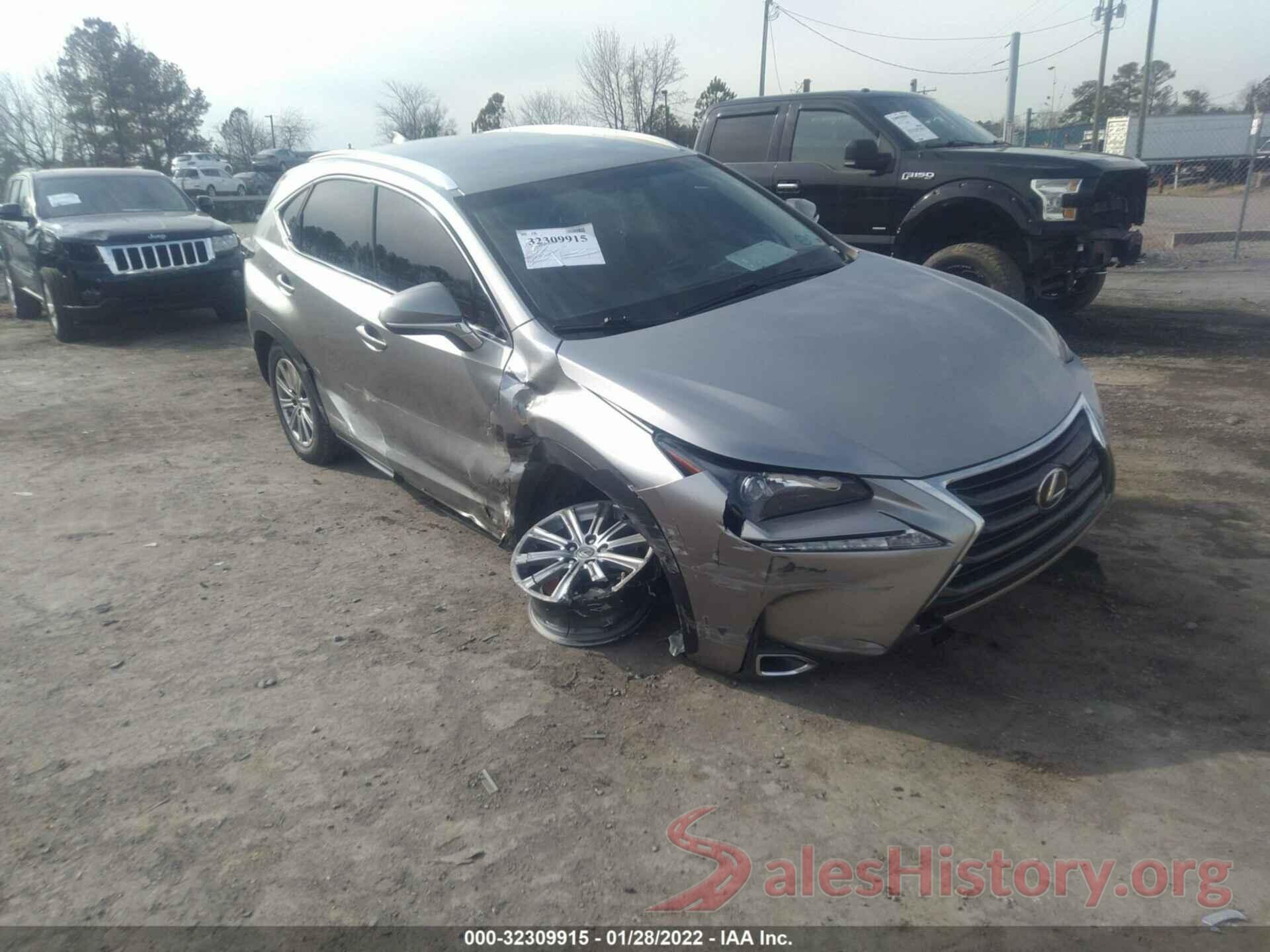 JTJYARBZ0H2059515 2017 LEXUS NX