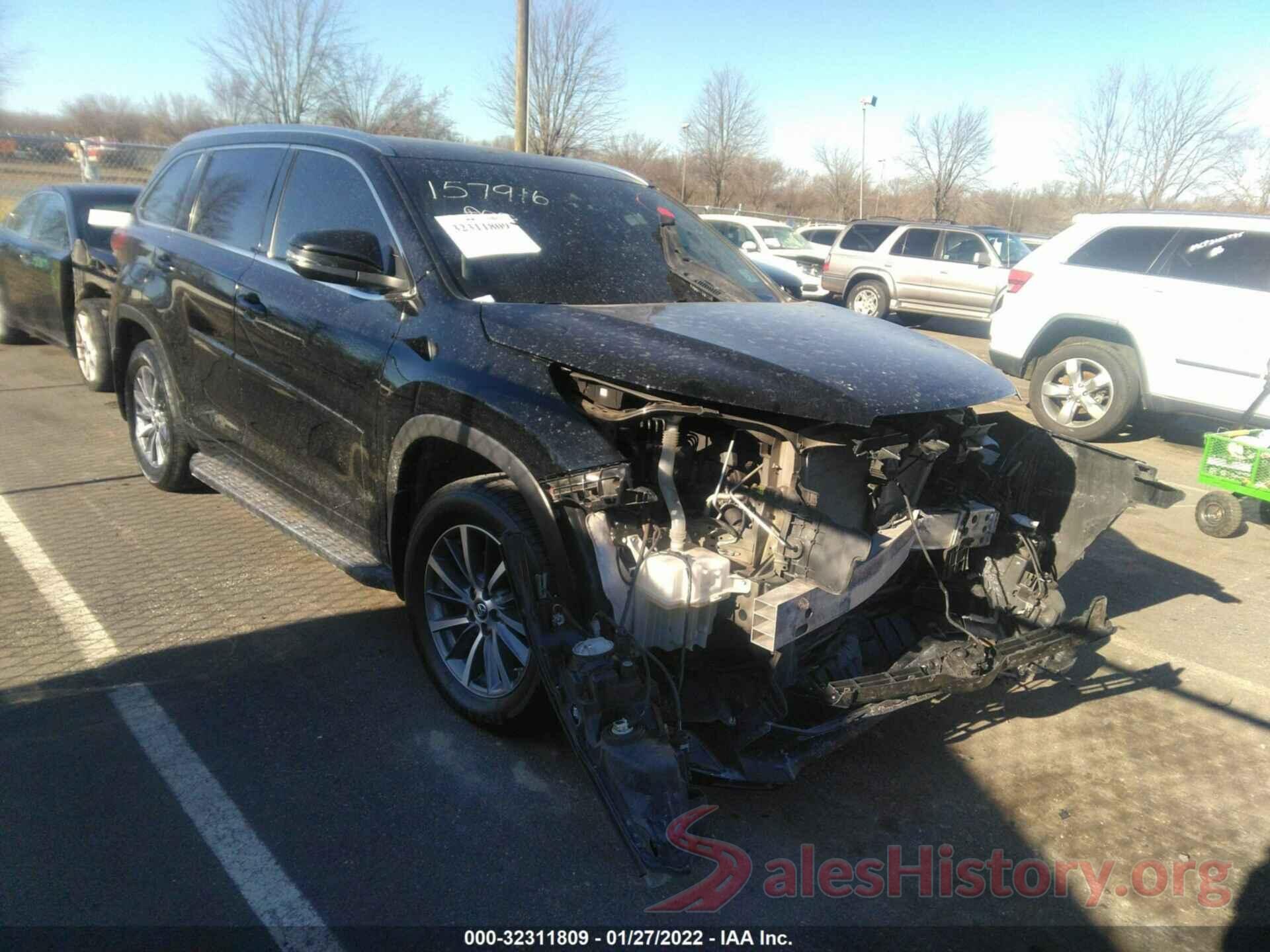 5TDJZRFH5JS531866 2018 TOYOTA HIGHLANDER