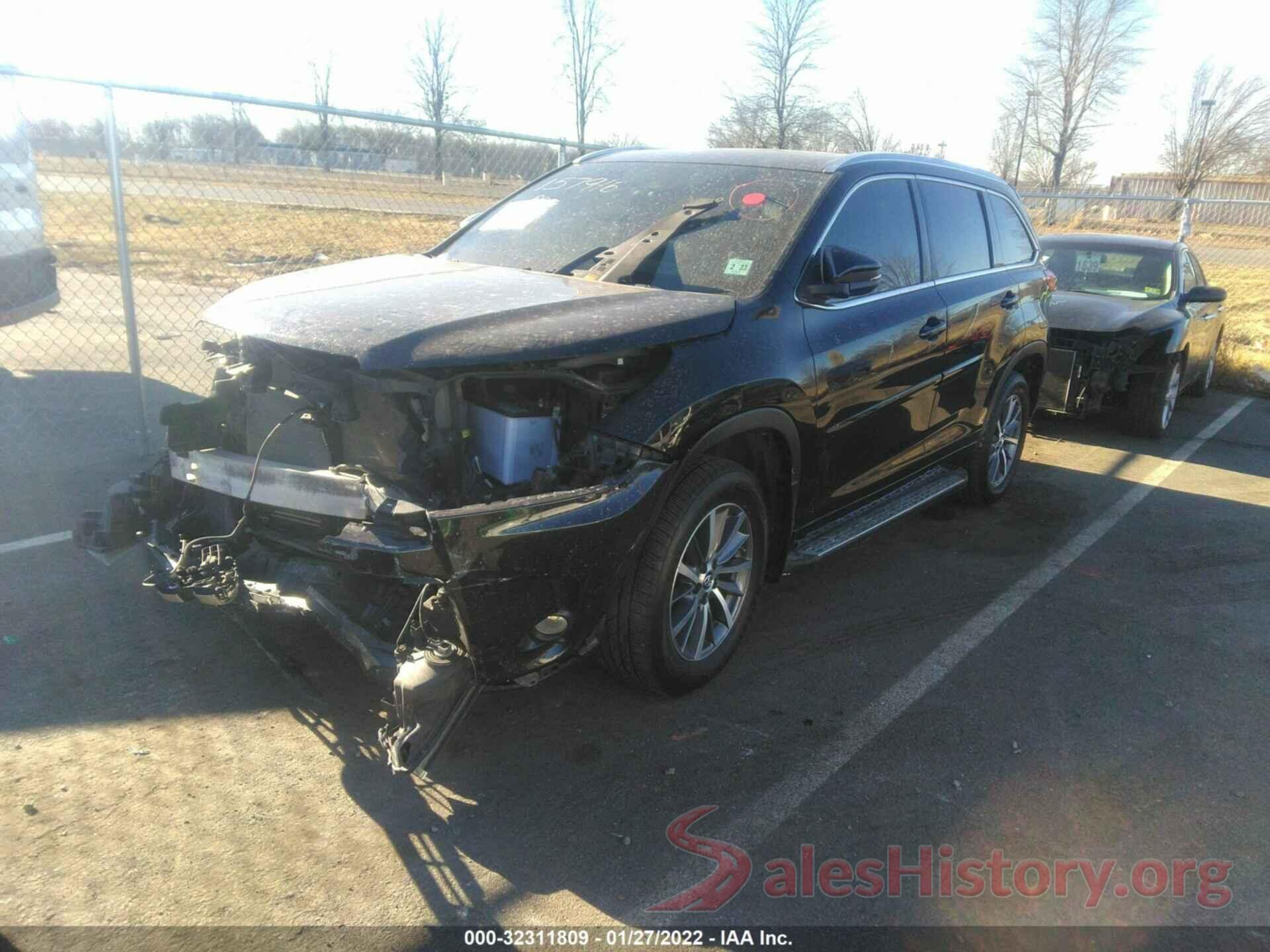 5TDJZRFH5JS531866 2018 TOYOTA HIGHLANDER