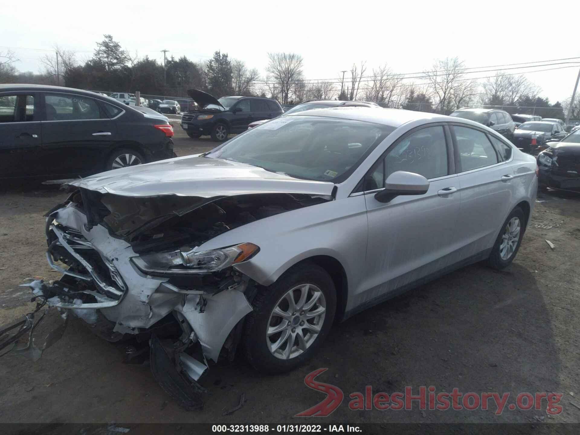 3FA6P0G76GR338625 2016 FORD FUSION