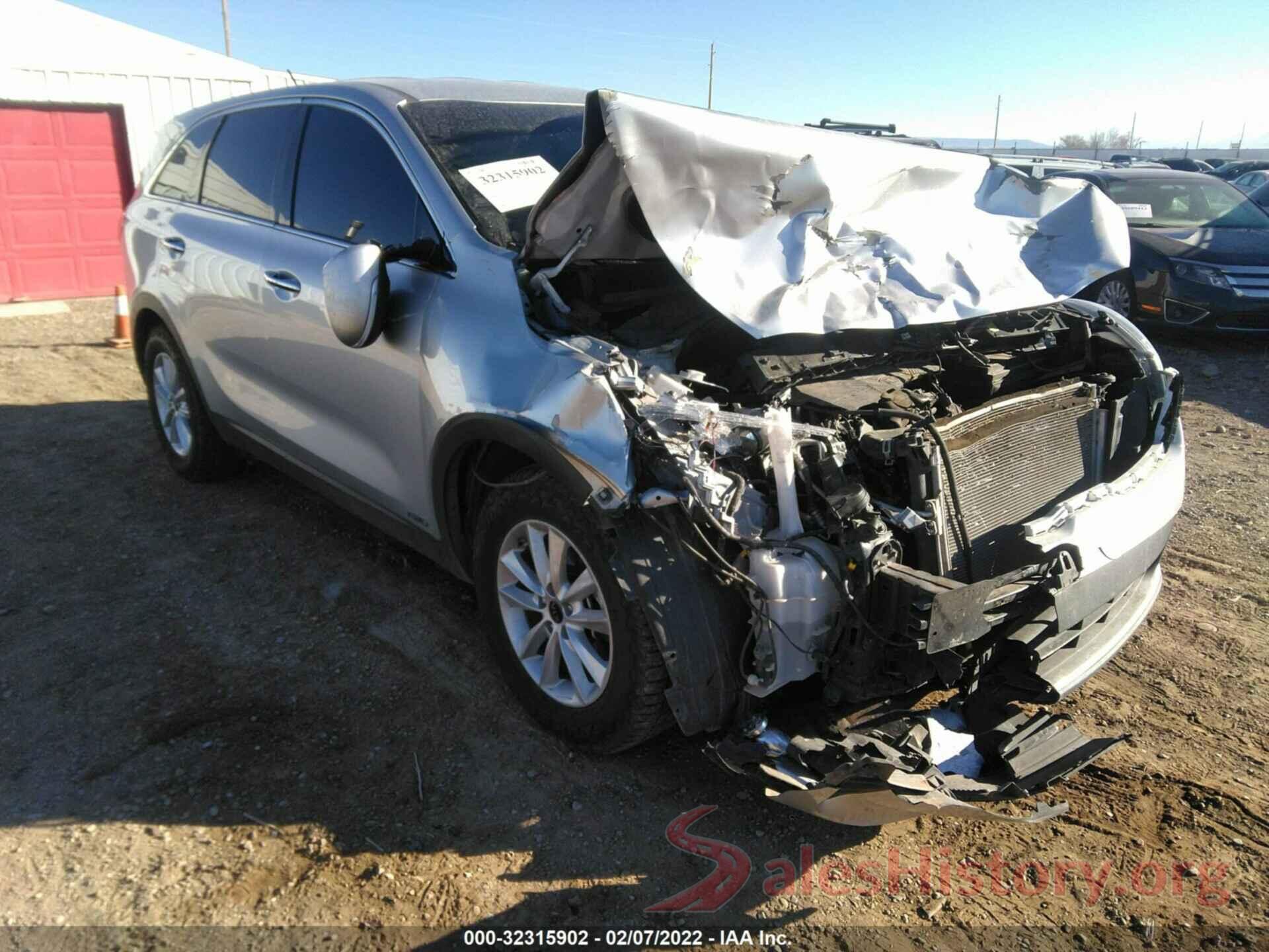 5XYPGDA55KG463132 2019 KIA SORENTO