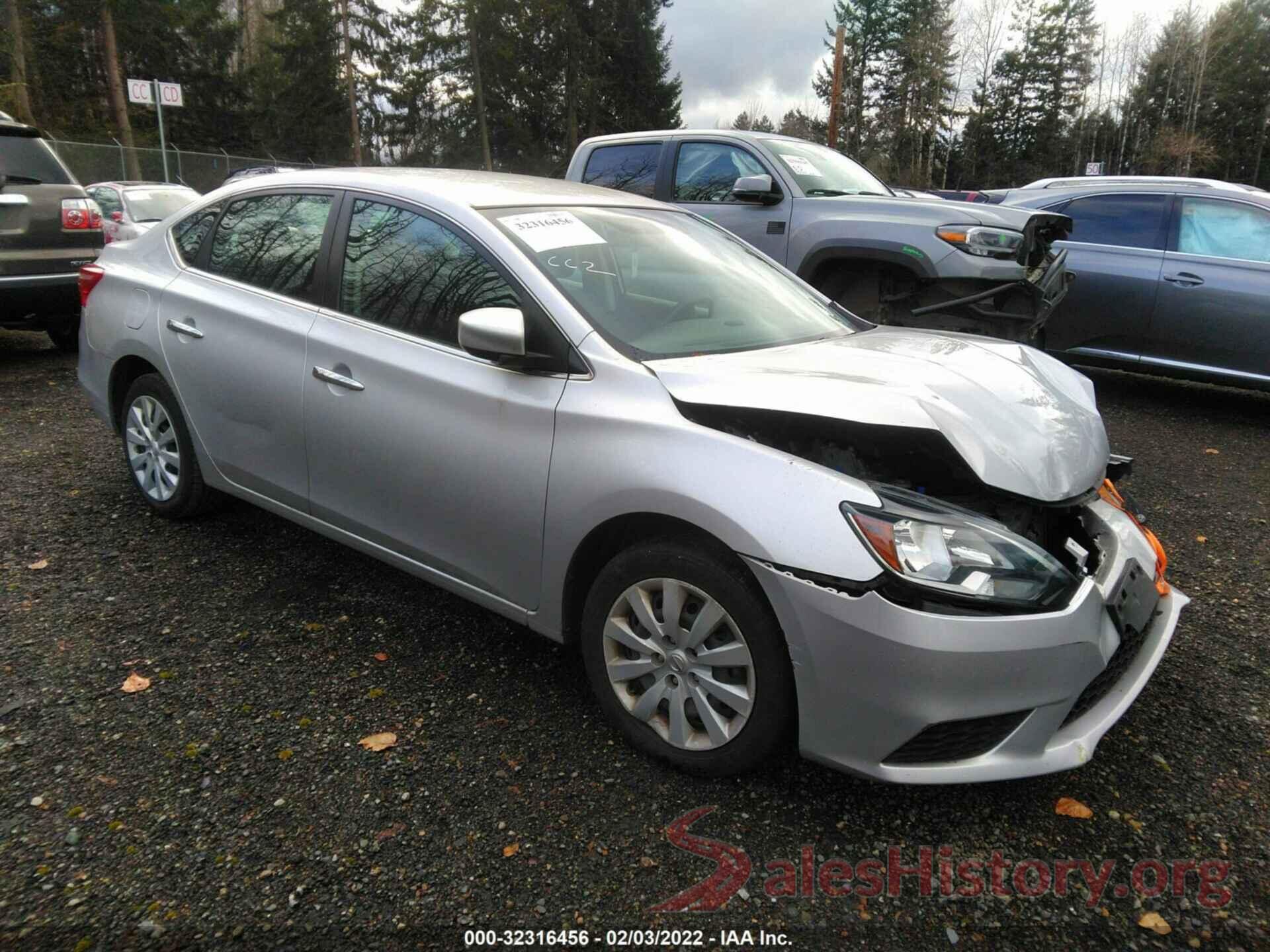 3N1AB7AP0HY352650 2017 NISSAN SENTRA