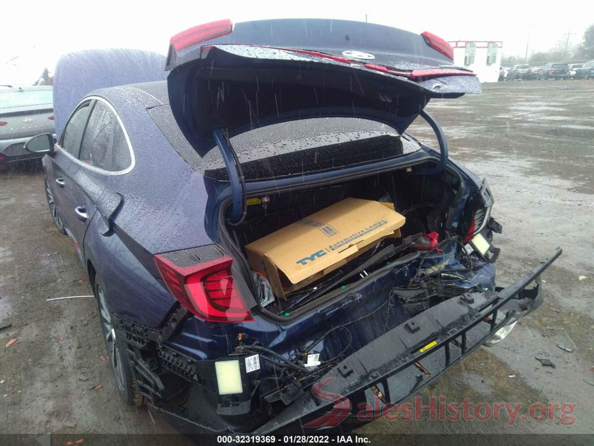 5NPEH4J21MH096865 2021 HYUNDAI SONATA