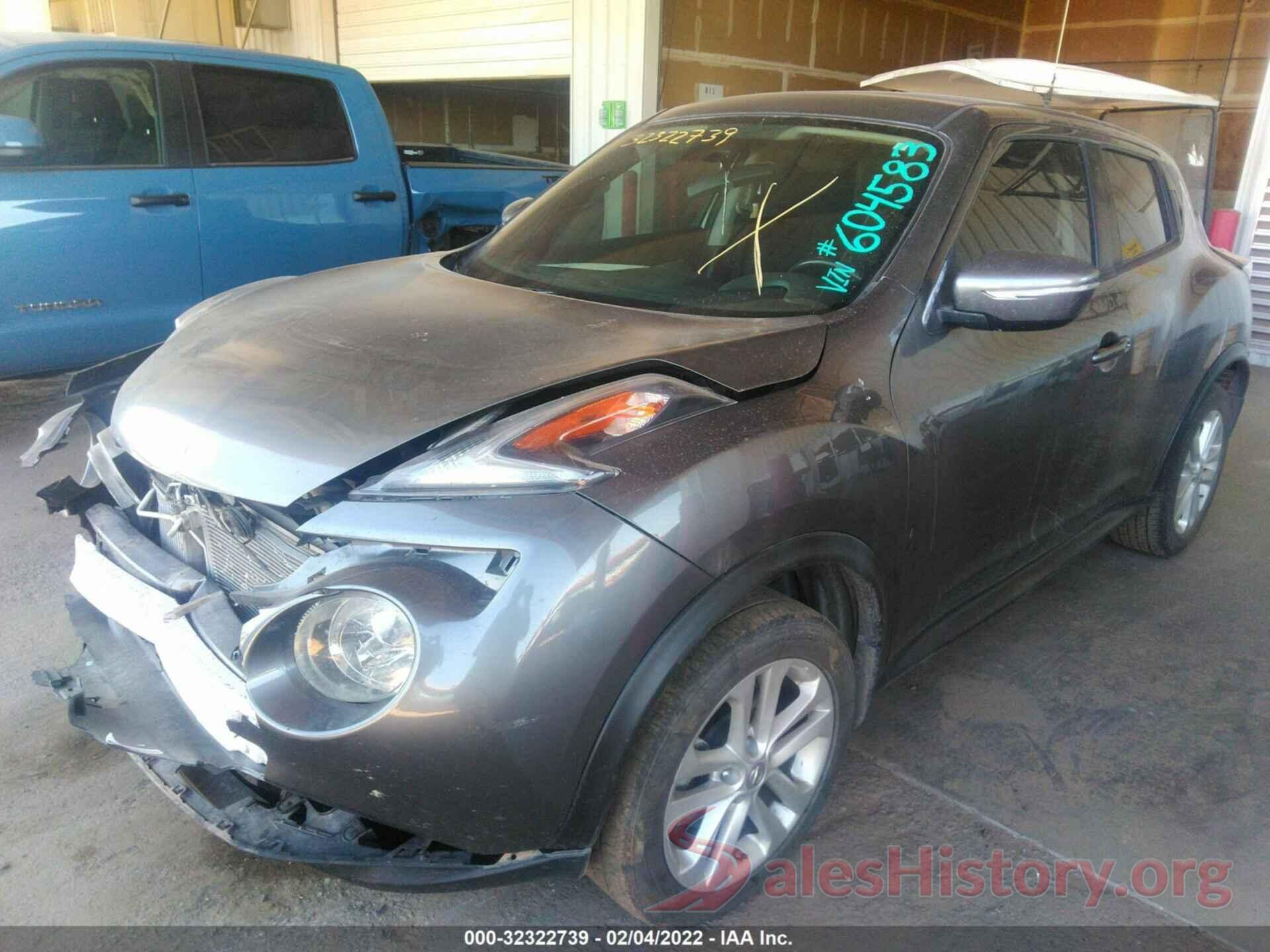 JN8AF5MR3GT604583 2016 NISSAN JUKE