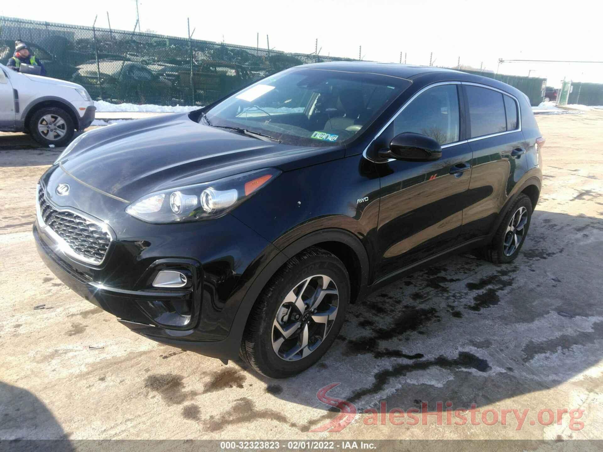 KNDPMCAC3N7969366 2022 KIA SPORTAGE