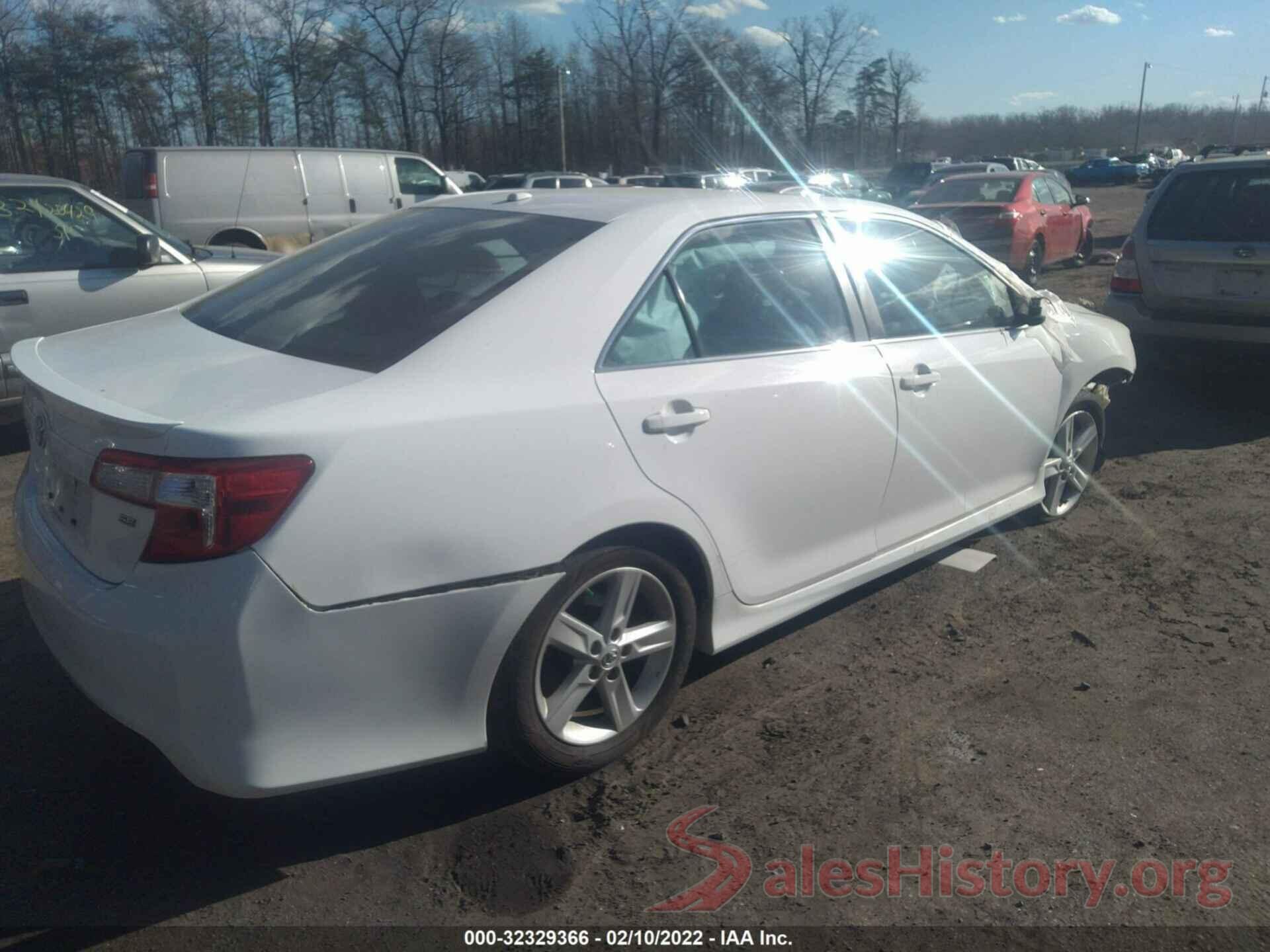 4T1BF1FK1CU125491 2012 TOYOTA CAMRY