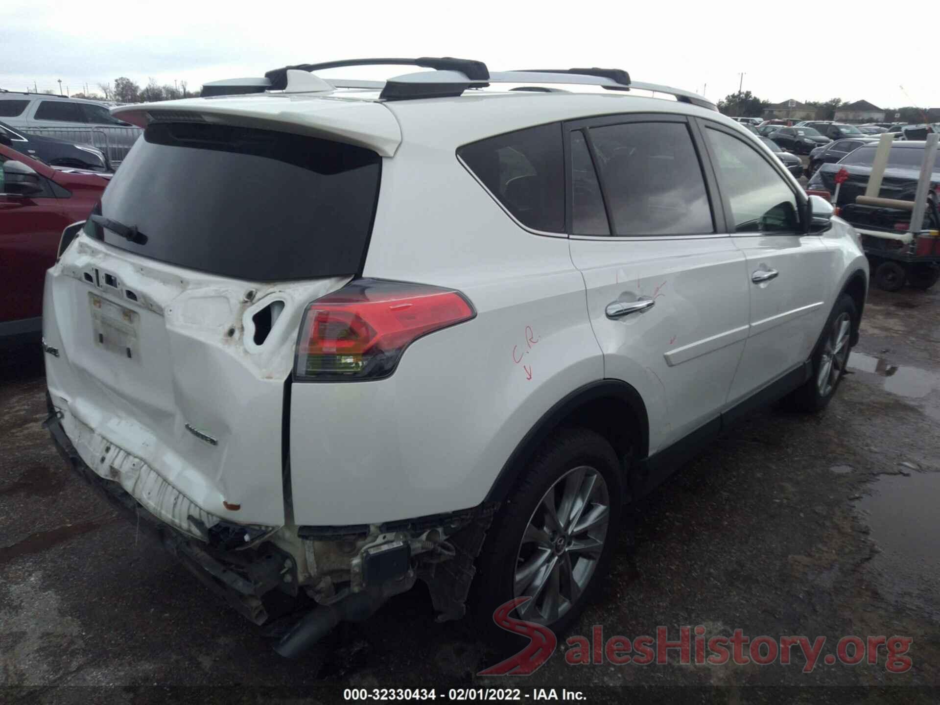 JTMYFREV4GJ090431 2016 TOYOTA RAV4