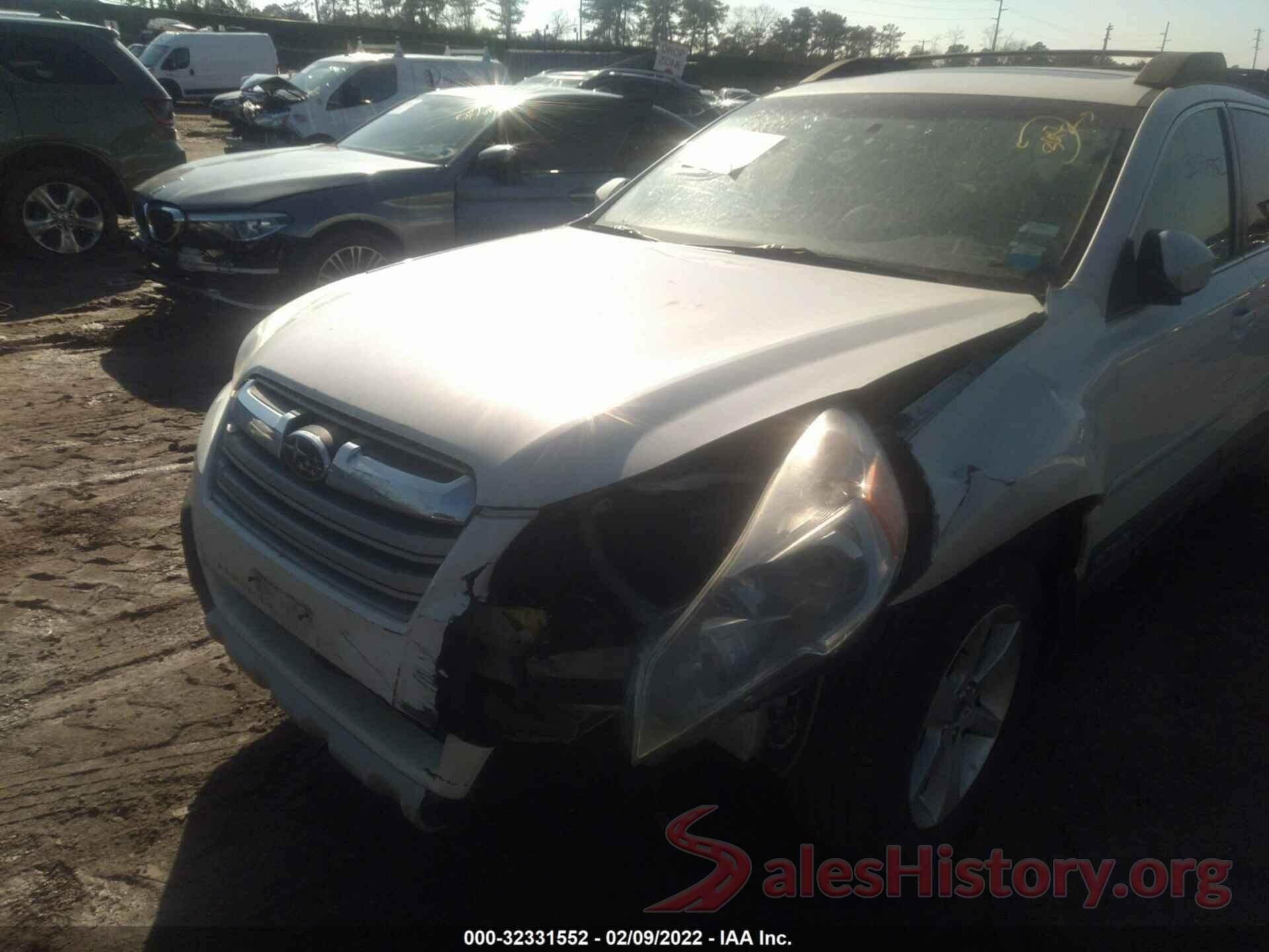 4S4BRBLC6E3251607 2014 SUBARU OUTBACK