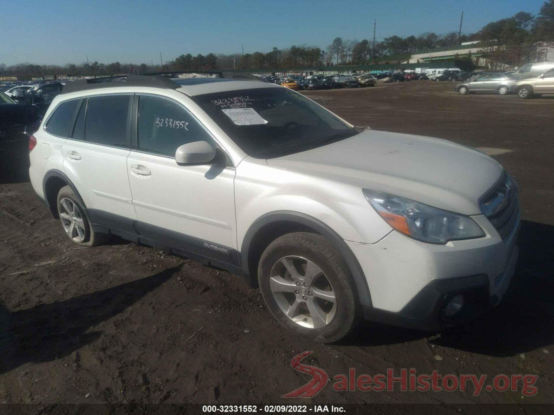 4S4BRBLC6E3251607 2014 SUBARU OUTBACK