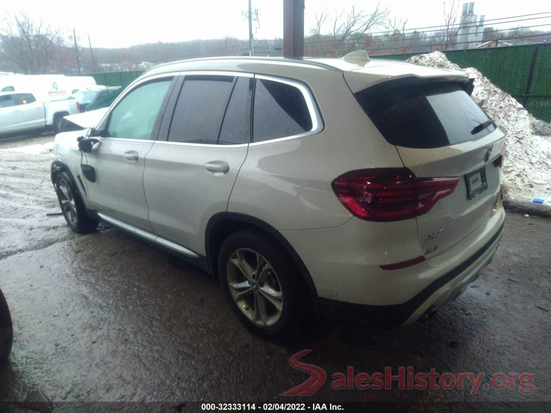 5UXTR7C52KLR43879 2019 BMW X3