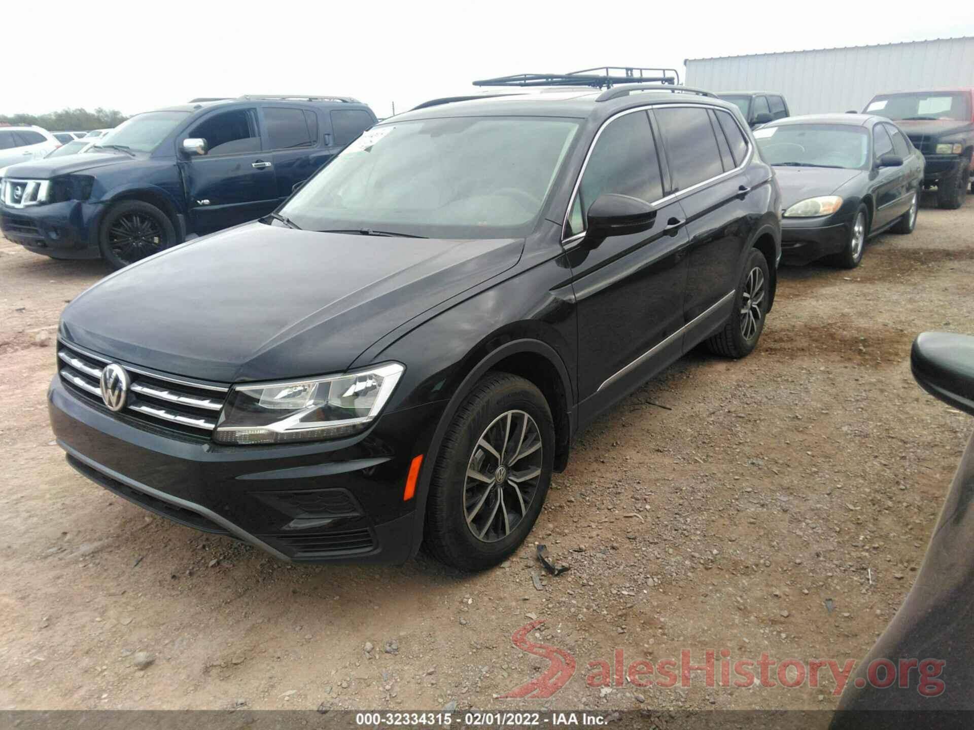 3VV3B7AX3MM094052 2021 VOLKSWAGEN TIGUAN