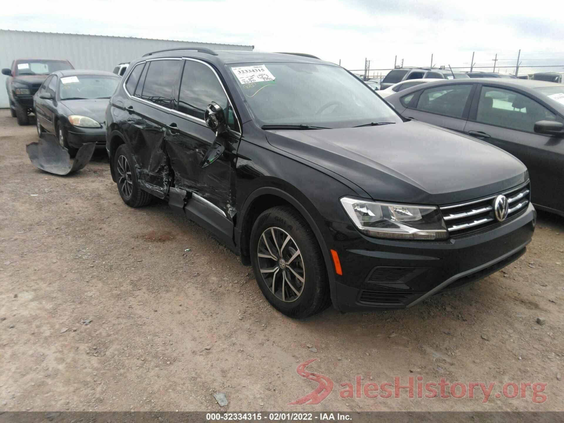 3VV3B7AX3MM094052 2021 VOLKSWAGEN TIGUAN