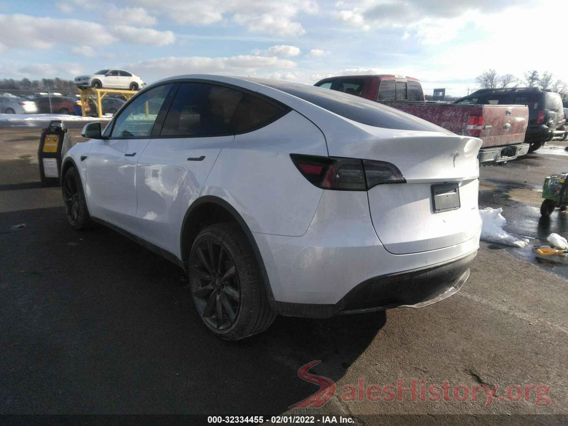 7SAYGDEE3NF308348 2022 TESLA MODEL Y