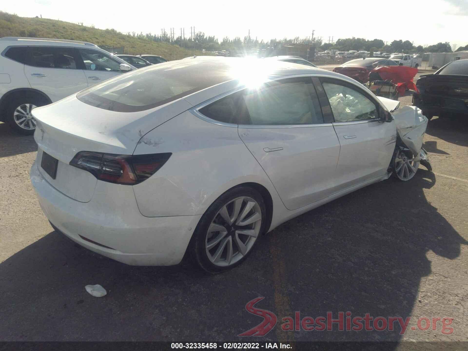 5YJ3E1EA3LF717598 2020 TESLA MODEL 3