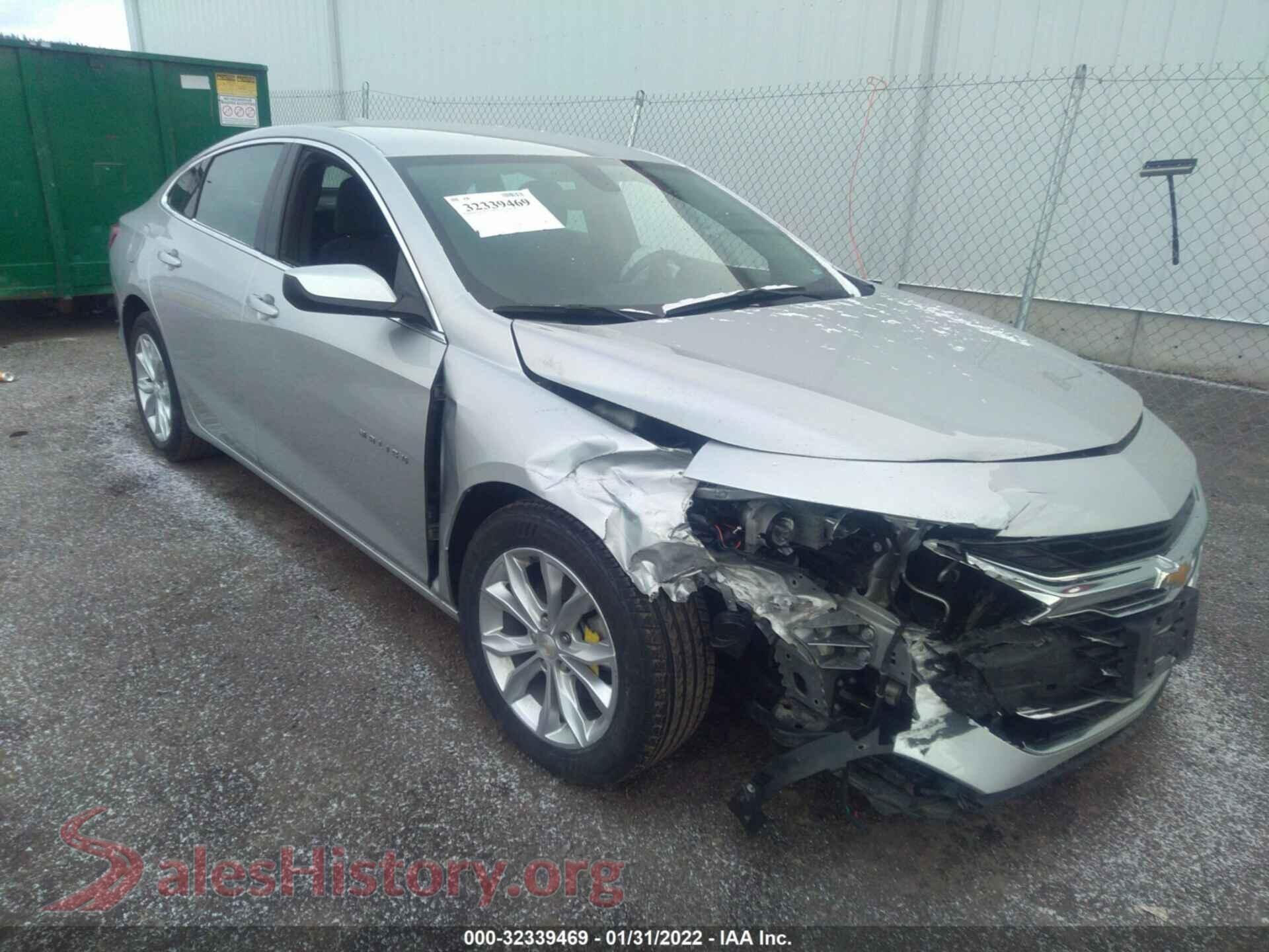 1G1ZD5ST0KF184381 2019 CHEVROLET MALIBU