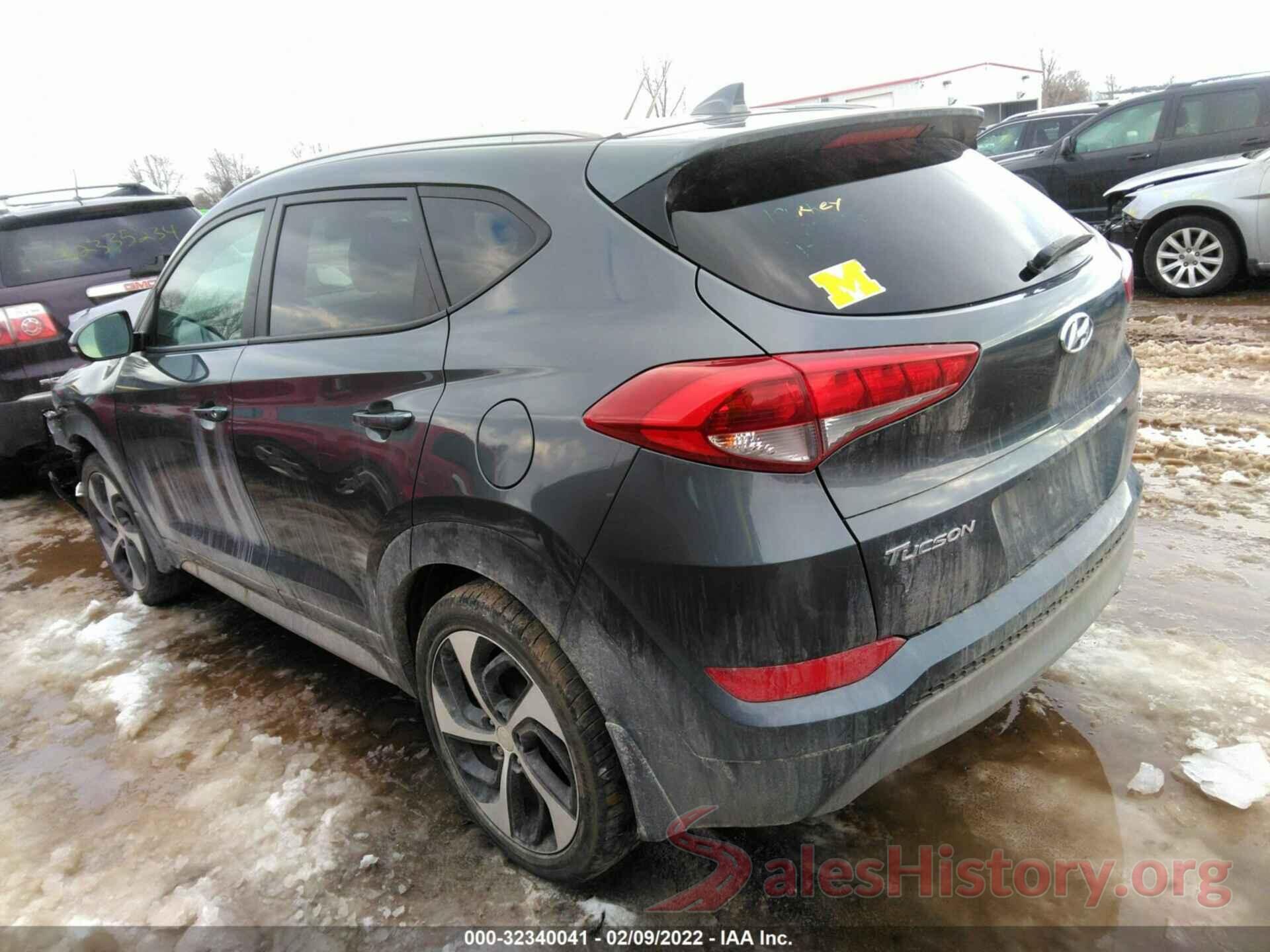 KM8J3CAL6JU729261 2018 HYUNDAI TUCSON